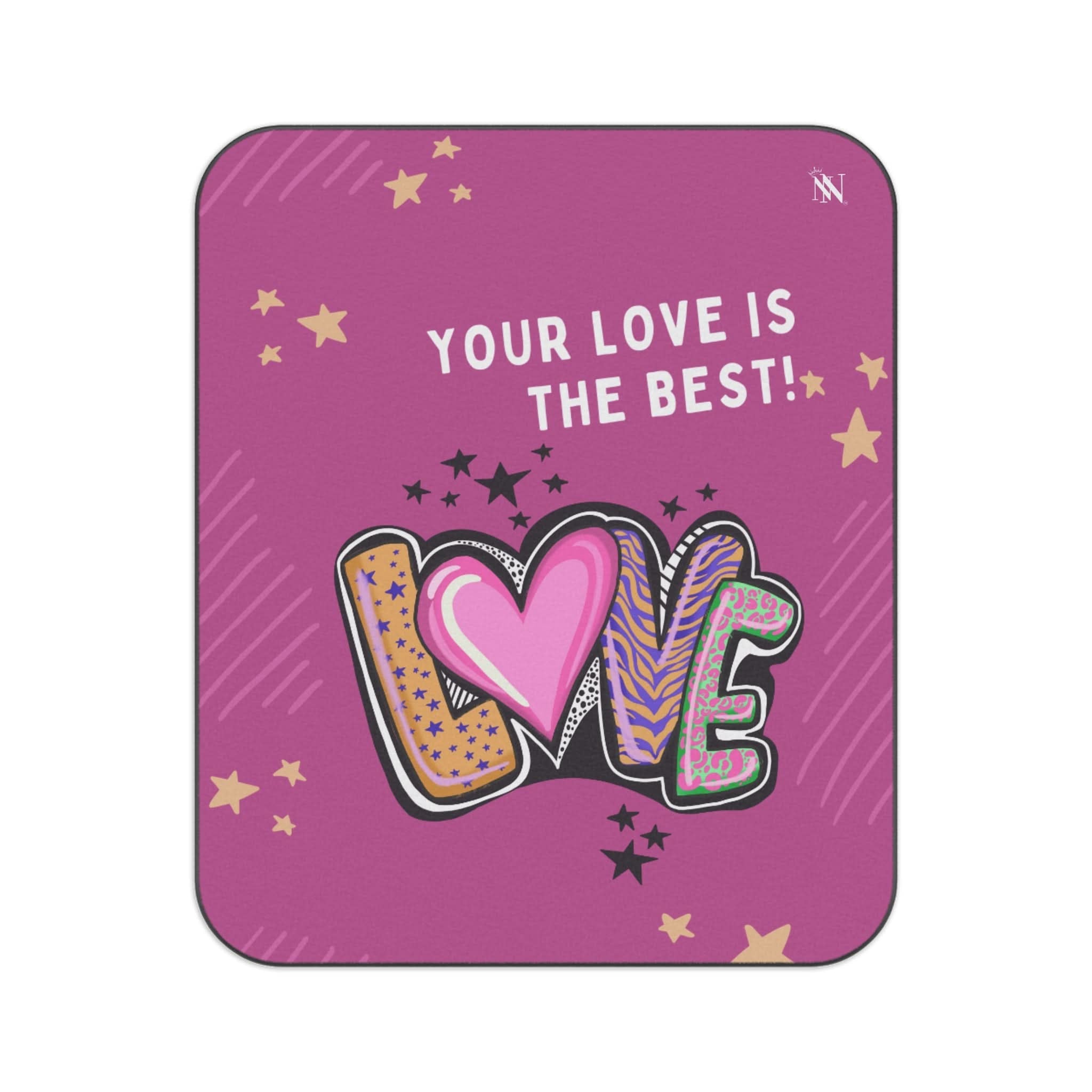 Your Love is The Best! | Mix Match Fun-Flirty Lovers’ Water-Resistant Blankets