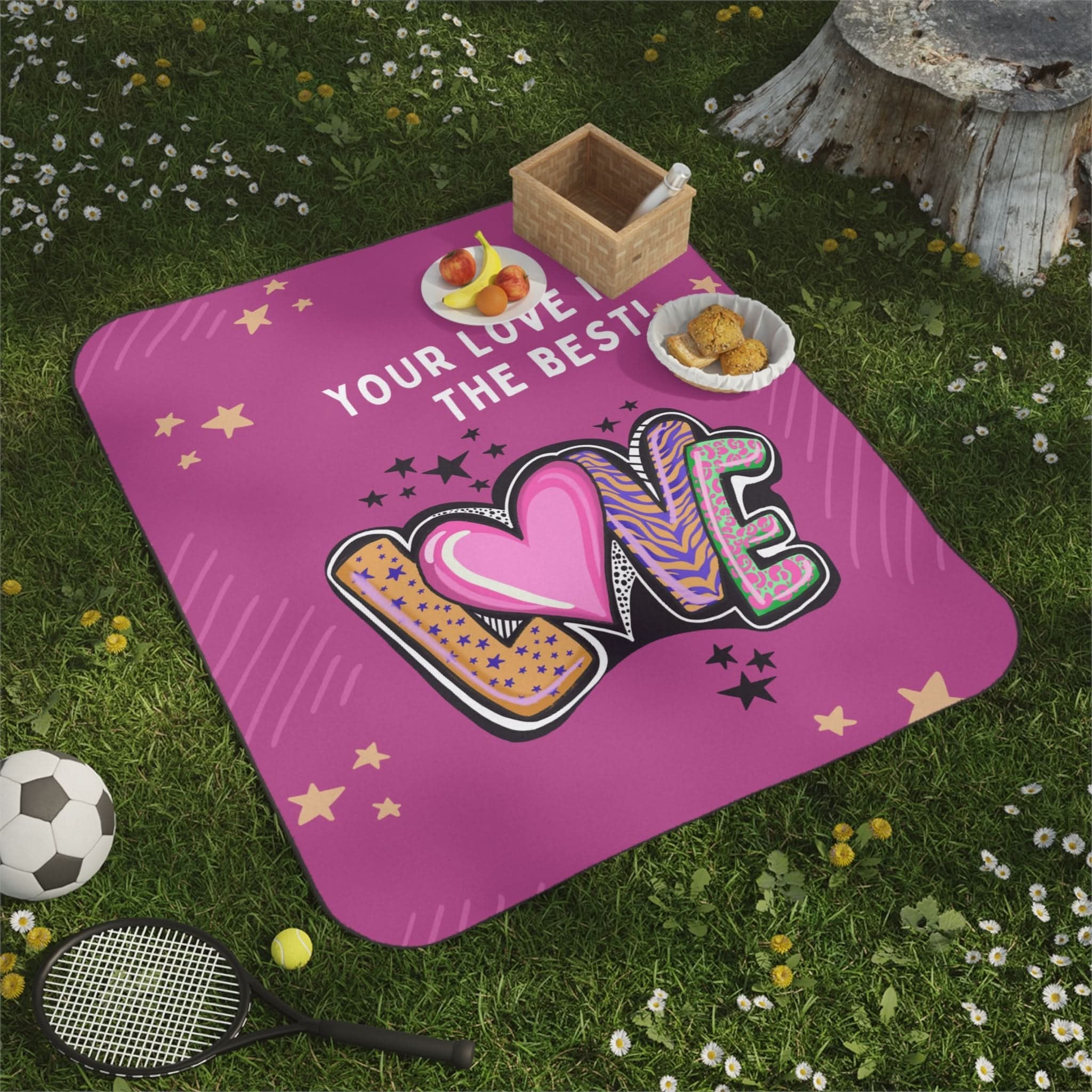 Your Love is The Best! | Mix Match Fun-Flirty Lovers’ Water-Resistant Blankets