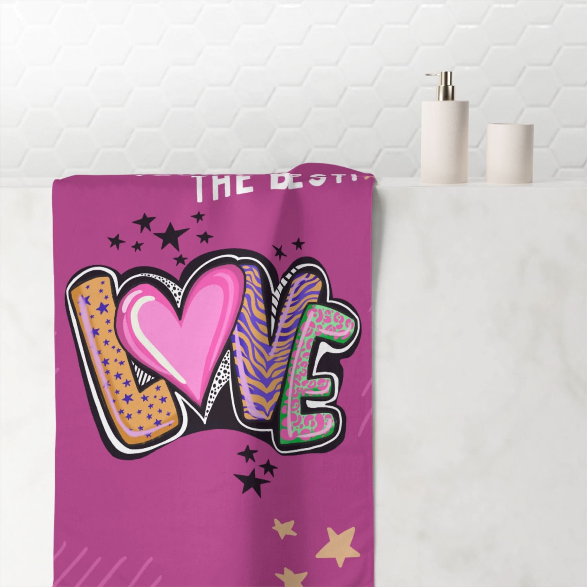 Your Love is The Best! | Mix & Match Naughty XL Fun-Flirty Lovers’ Towels