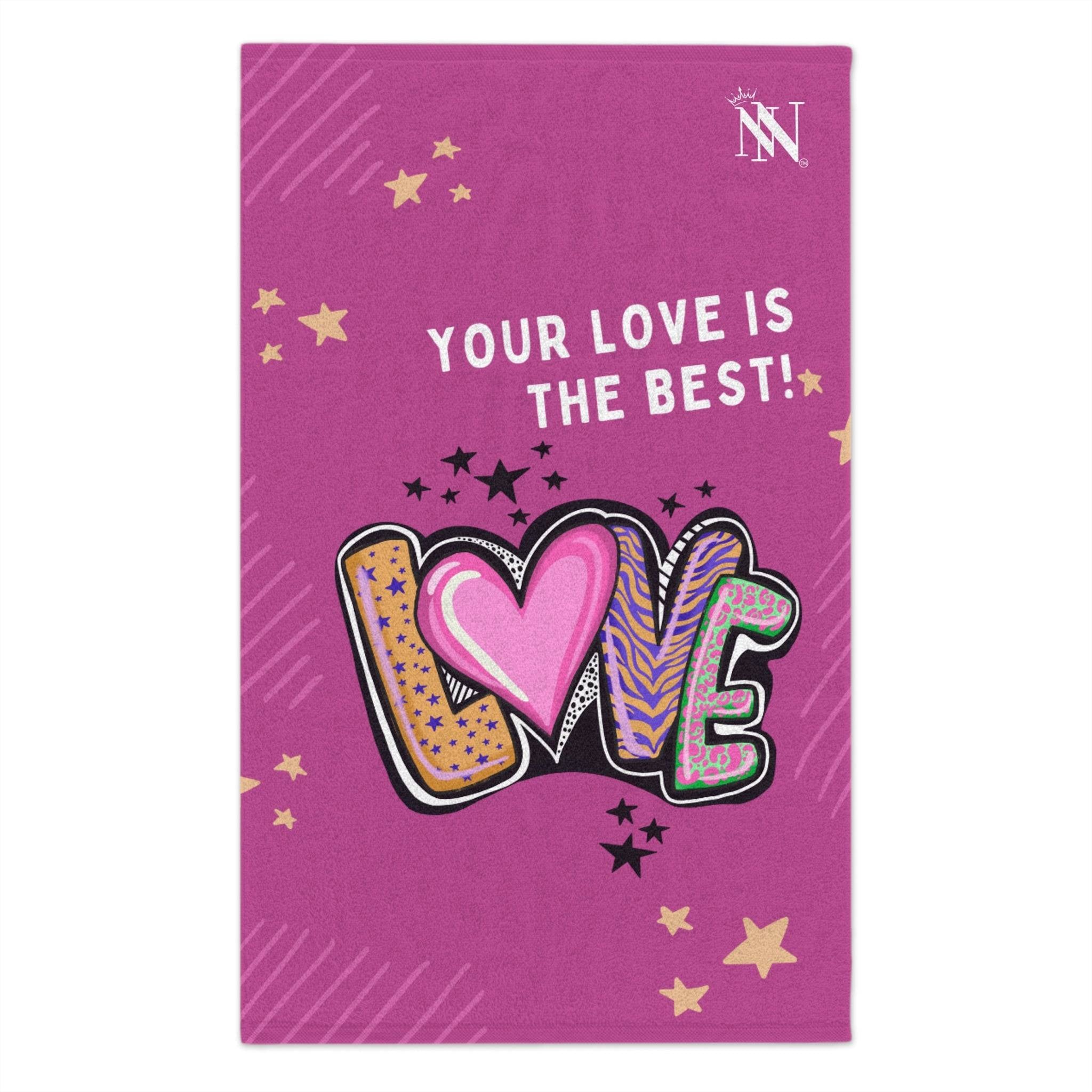 Your Love is the Best! | Mix & Match Soft Fun-Flirty Lovers’ Towels