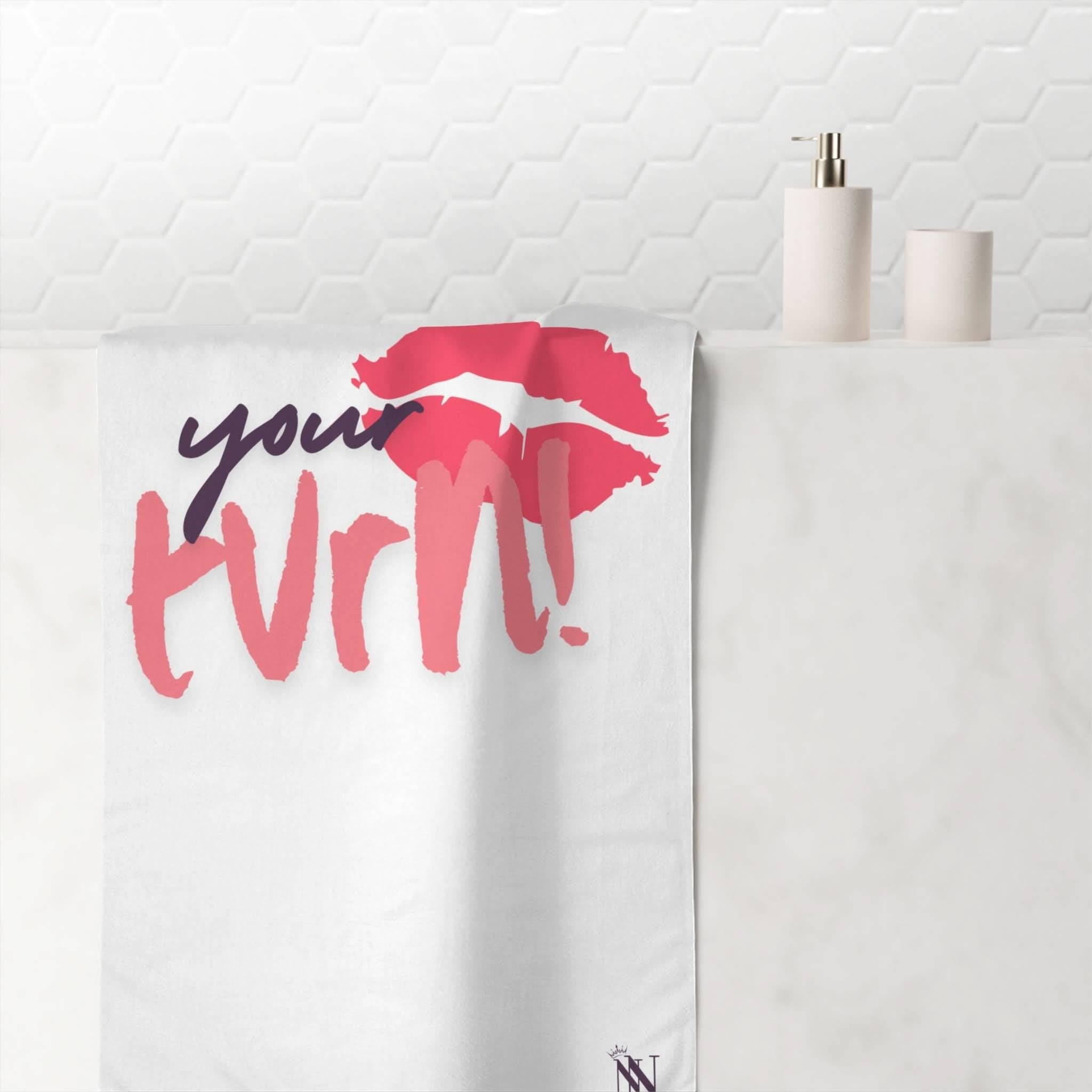 Your Turn | Mix & Match Naughty XL Fun-Flirty Lovers’ Towels