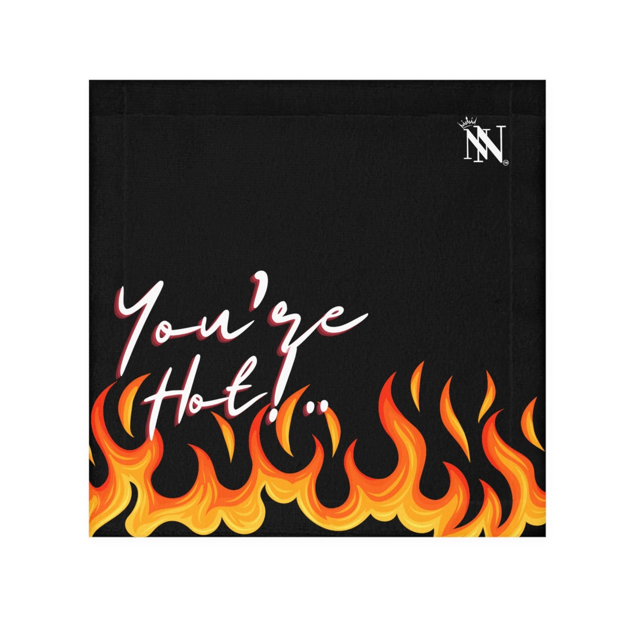 You’re Hot! Black | Mix & Match Lils’ Fun-Flirty Lovers’ Towels