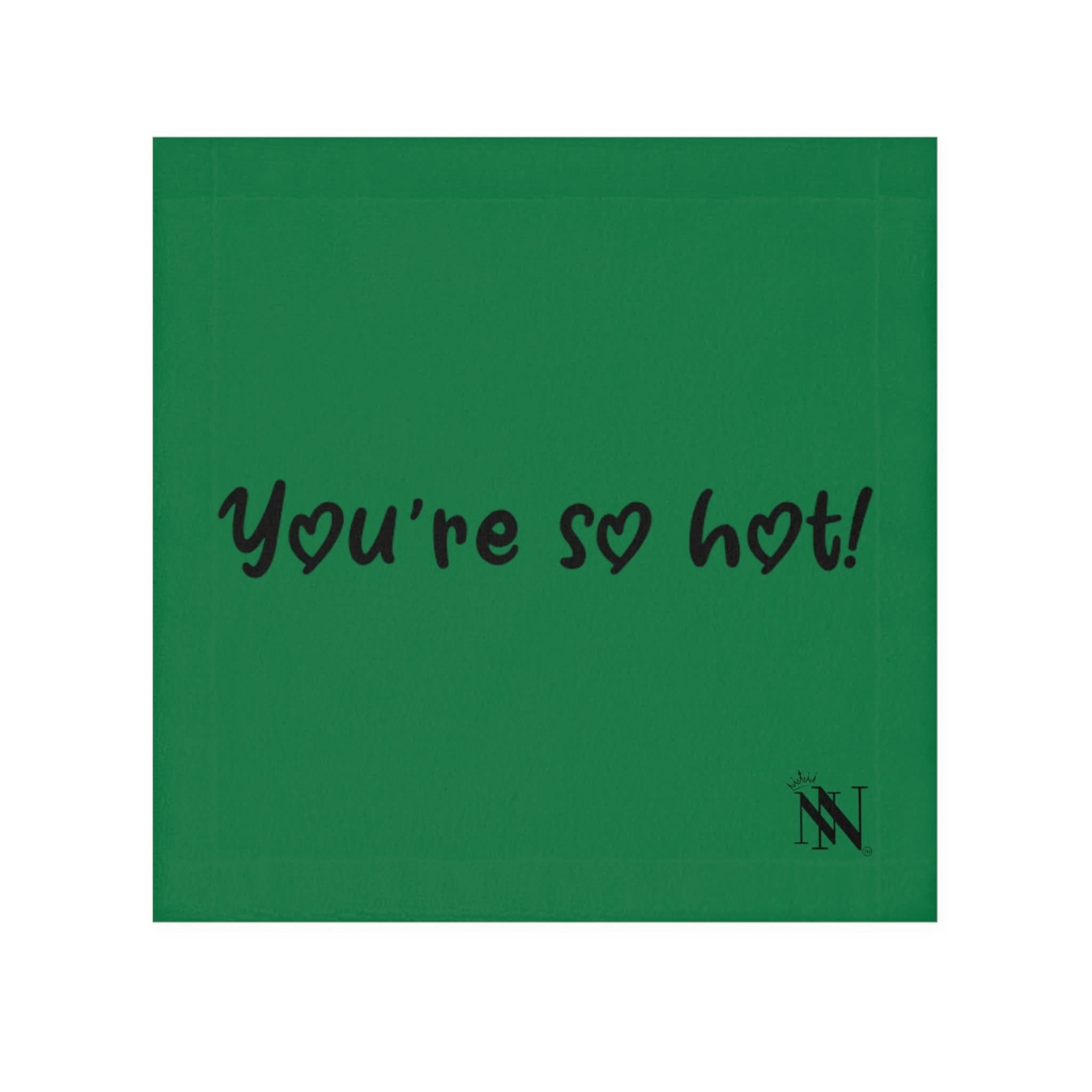 Youâre So Hot! Green | Mix & Match Lilsâ Fun-Flirty Loversâ Towels