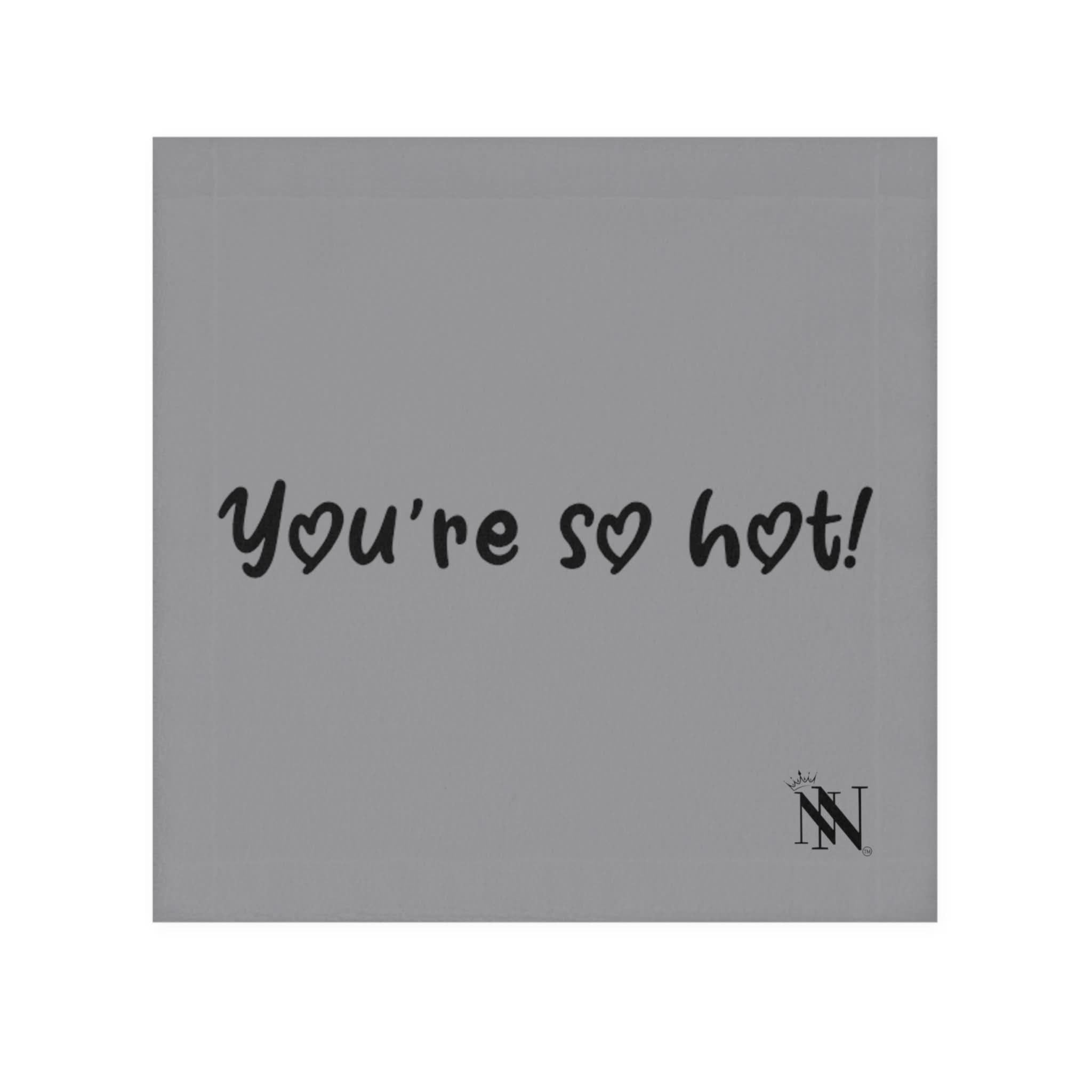 Youâre So Hot! Grey | Mix & Match Lilsâ Fun-Flirty Loversâ Towels