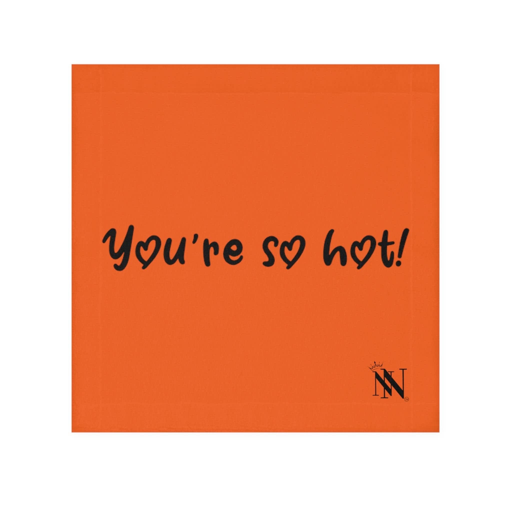 Youâre So Hot! Orange | Mix & Match Lilsâ Fun-Flirty Loversâ Towels