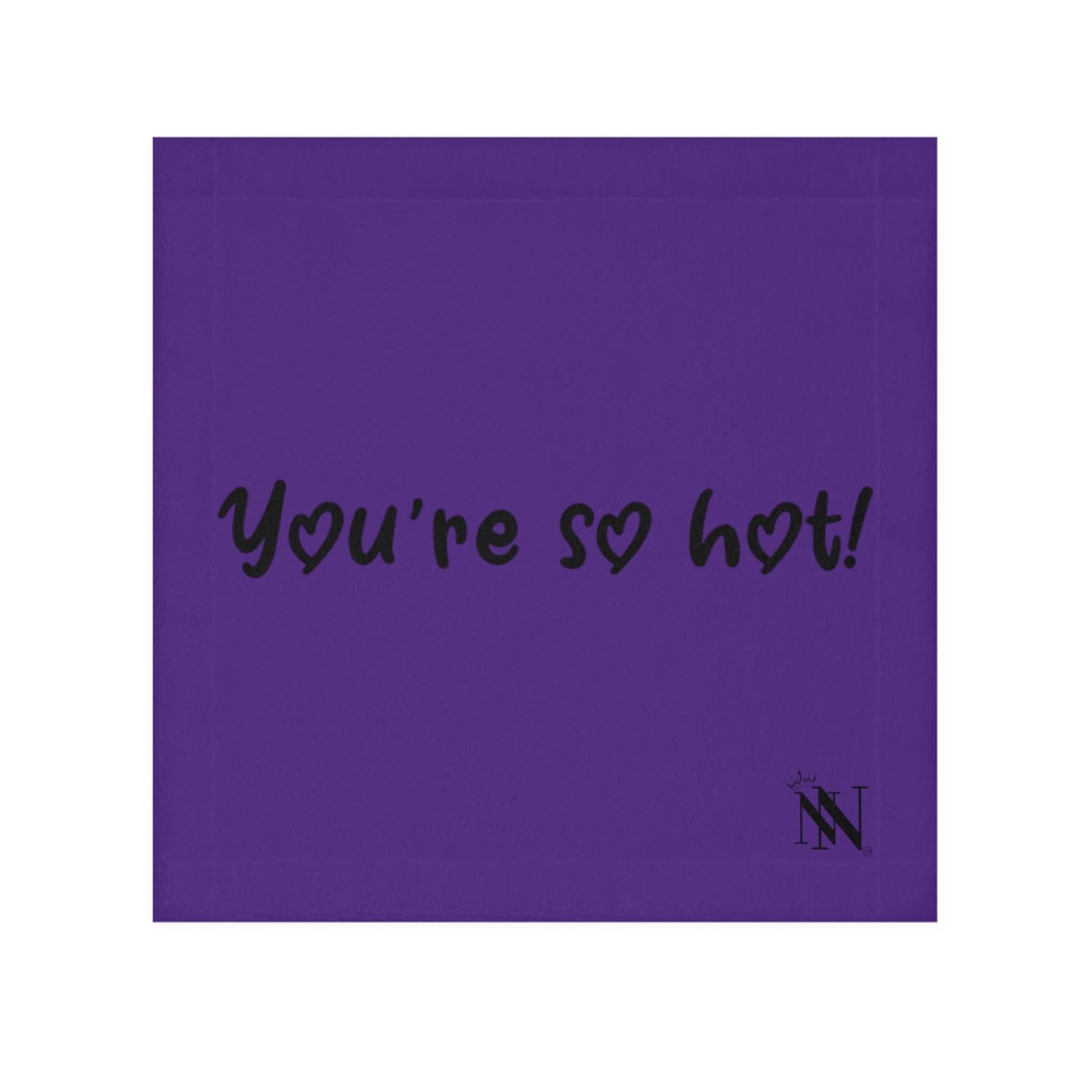 Youâre So Hot! Purple | Mix & Match Lilsâ Fun-Flirty Loversâ Towels