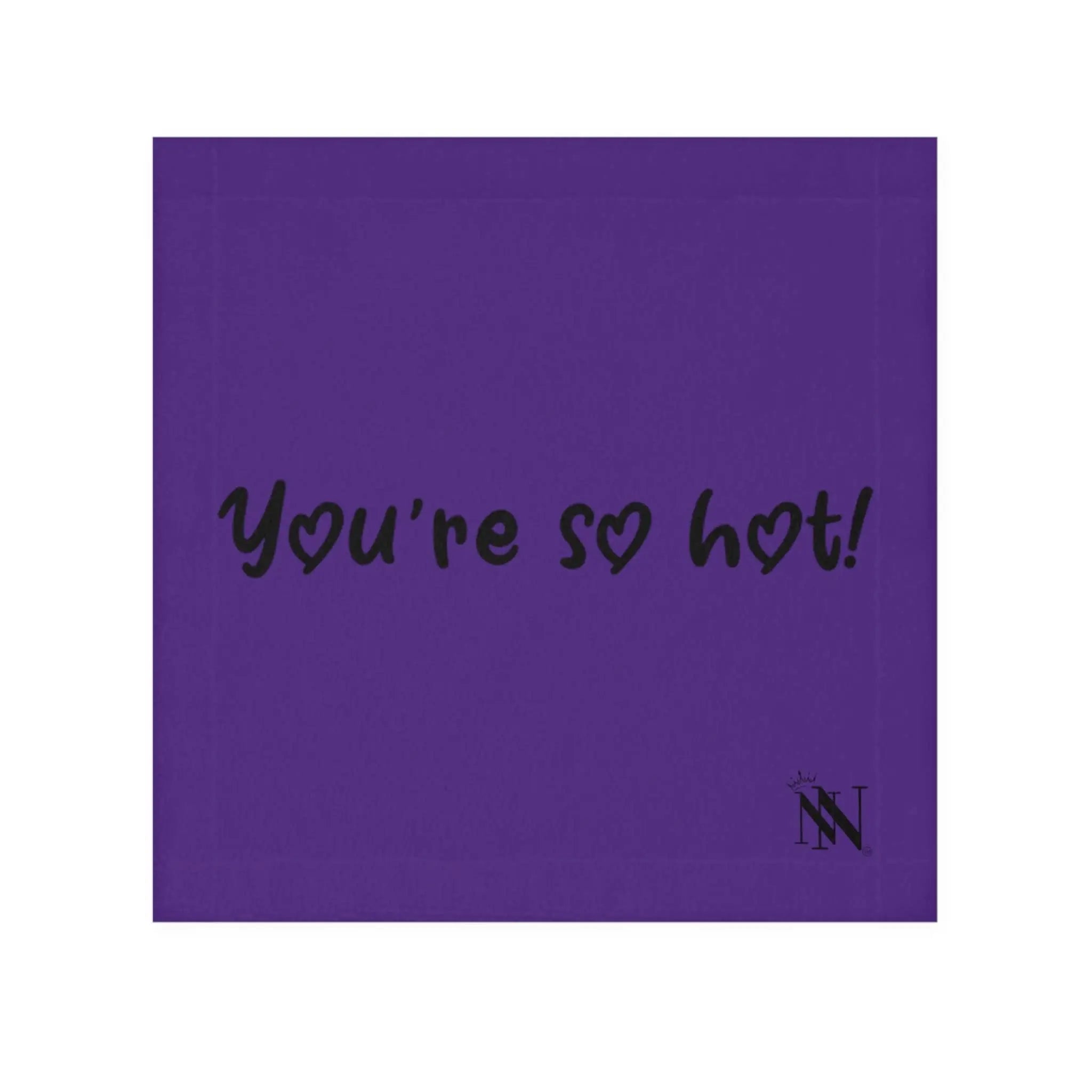 You’re So Hot! Purple | Mix & Match Lils’ Fun-Flirty Lovers’ Towels