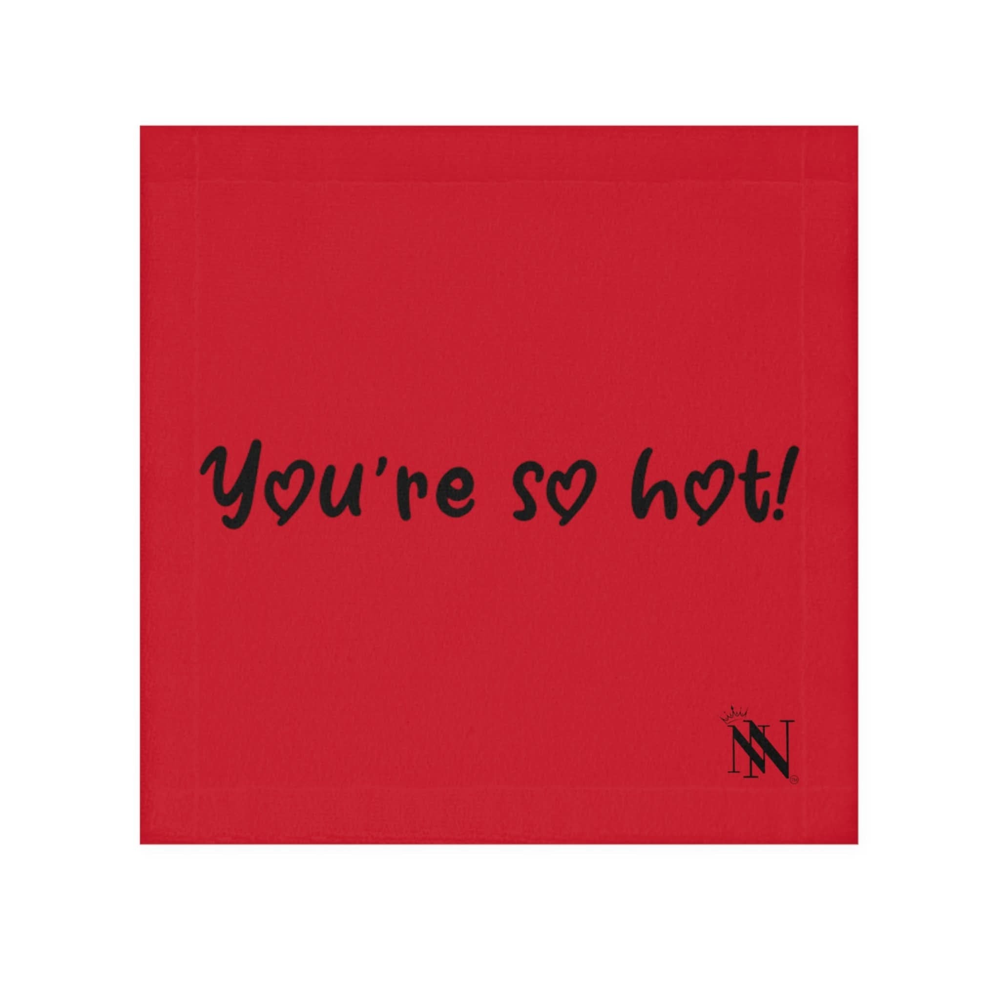 Youâre So Hot! Red | Mix & Match Lilsâ Fun-Flirty Loversâ Towels