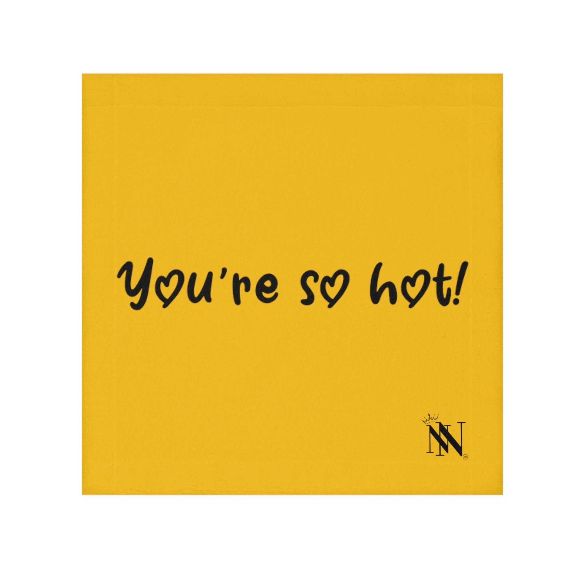 Youâre So Hot! Yellow | Mix & Match Lilsâ Fun-Flirty Loversâ Towels