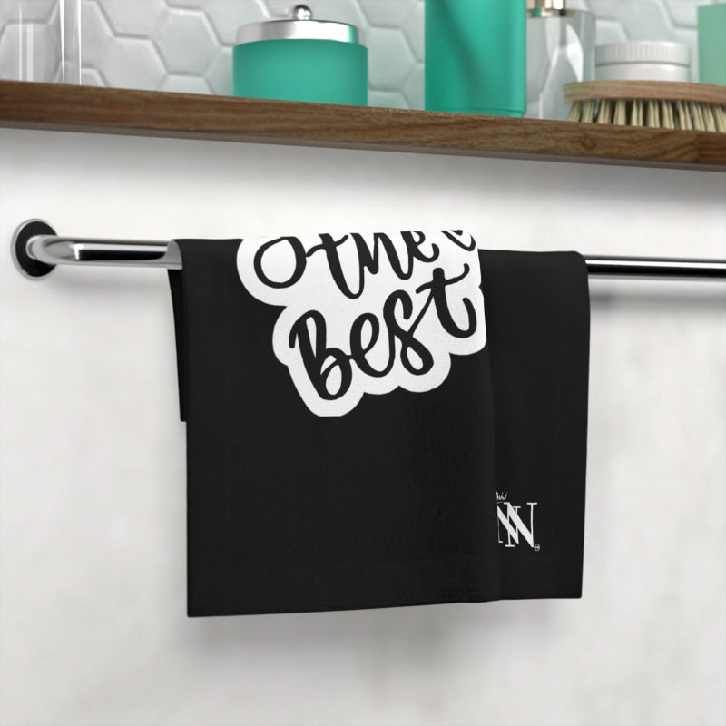 You’re the Best Black | Mix & Match Lils’ Fun-Flirty Lovers’ Towels