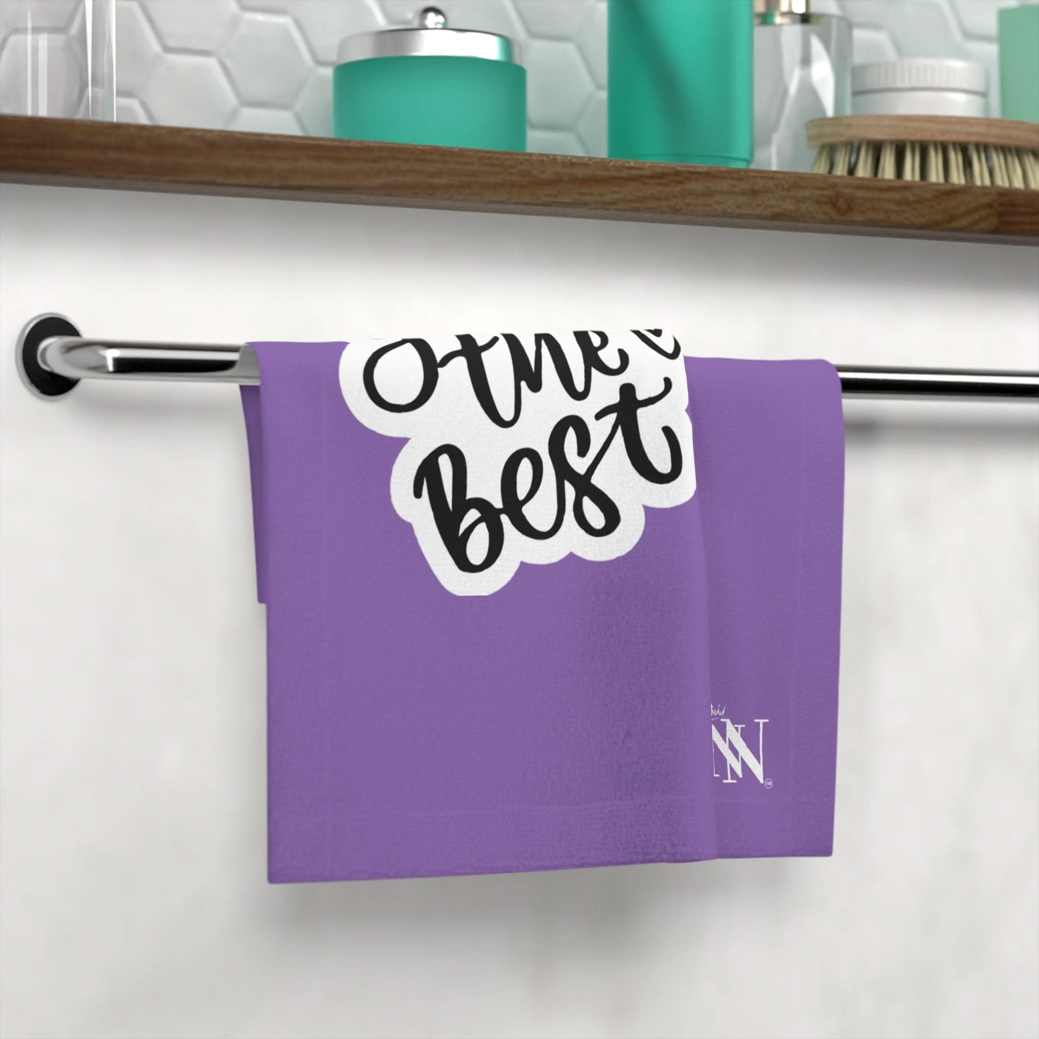 You’re the Best Lavendar | Mix & Match Lils’ Fun-Flirty Lovers’ Towels