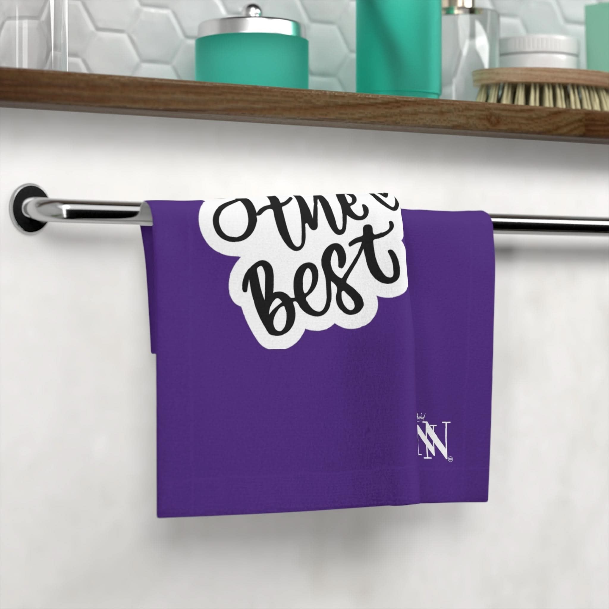 You’re the Best Purple | Mix & Match Lils’ Fun-Flirty Lovers’ Towels