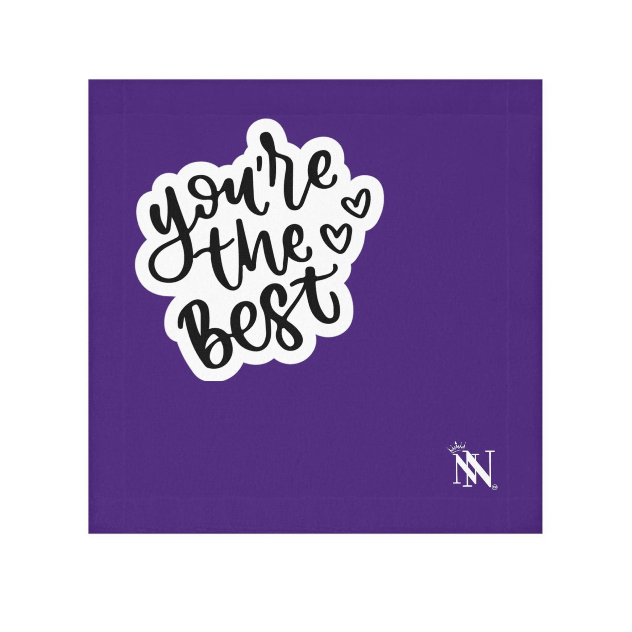 You’re the Best Purple | Mix & Match Lils’ Fun-Flirty Lovers’ Towels