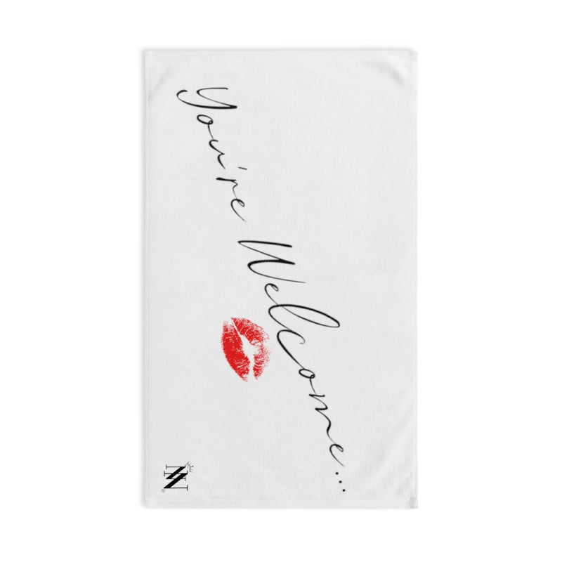 You’re Welcome Kiss | Mix & Match Original Fun-Flirty Lovers’ Towels