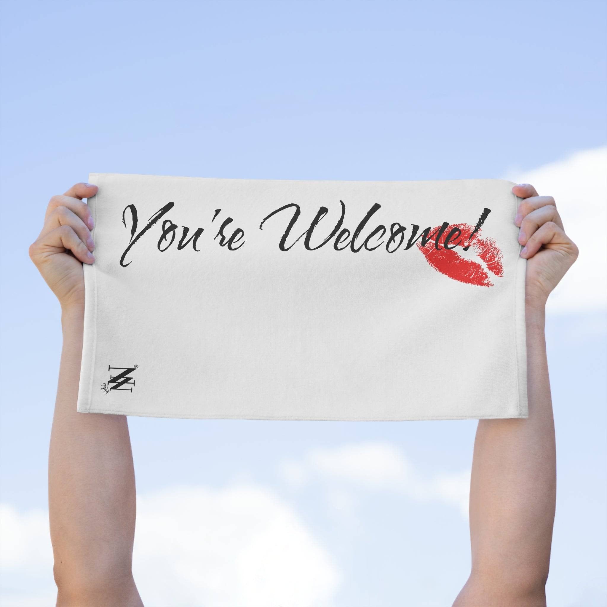 You’re Welcome! | Mix & Match Soft Fun-Flirty Lovers’ Towels