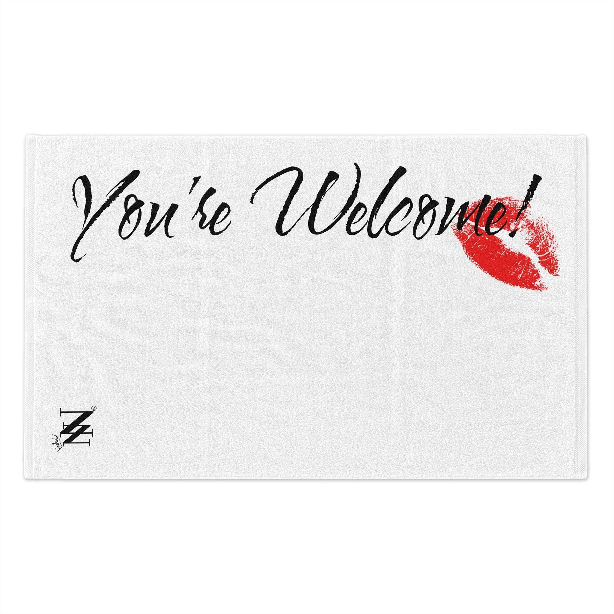 You’re Welcome! | Mix & Match Soft Fun-Flirty Lovers’ Towels