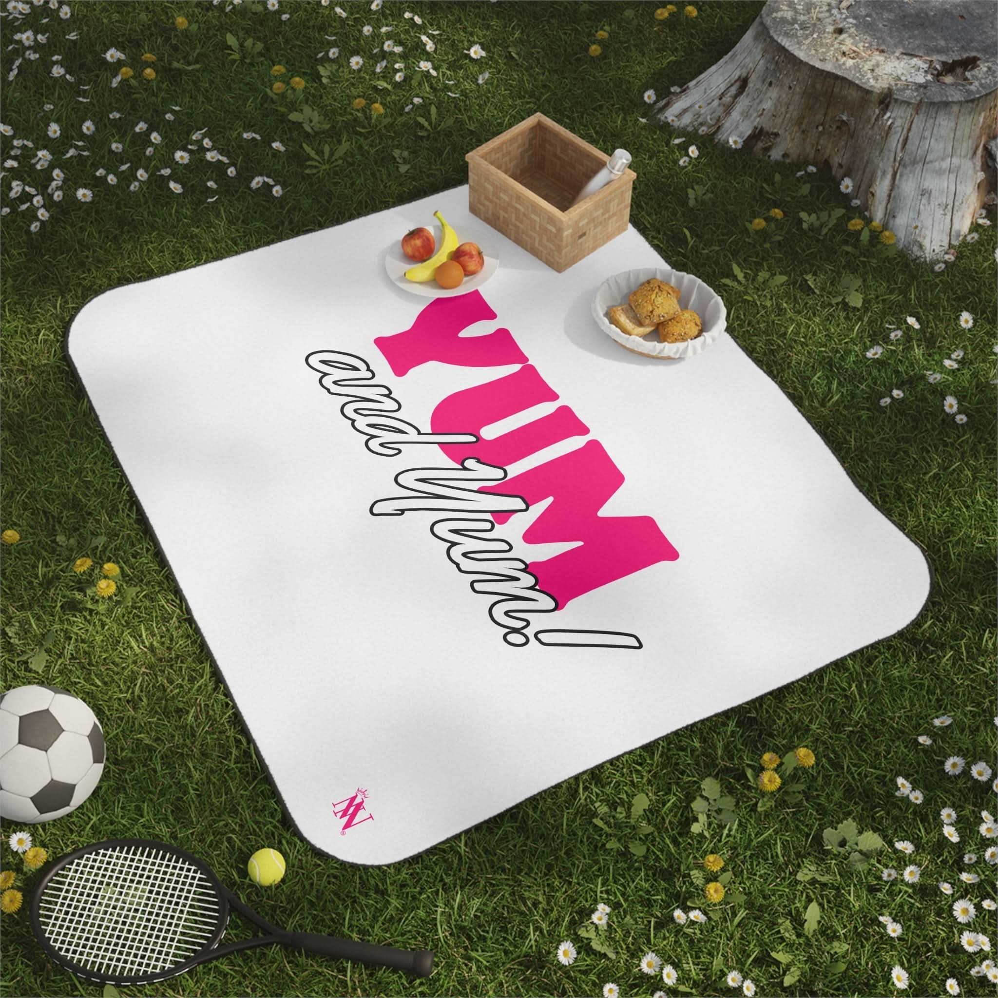 Yum and Yum! | Mix Match Fun-Flirty Lovers’ Water-Resistant Blankets