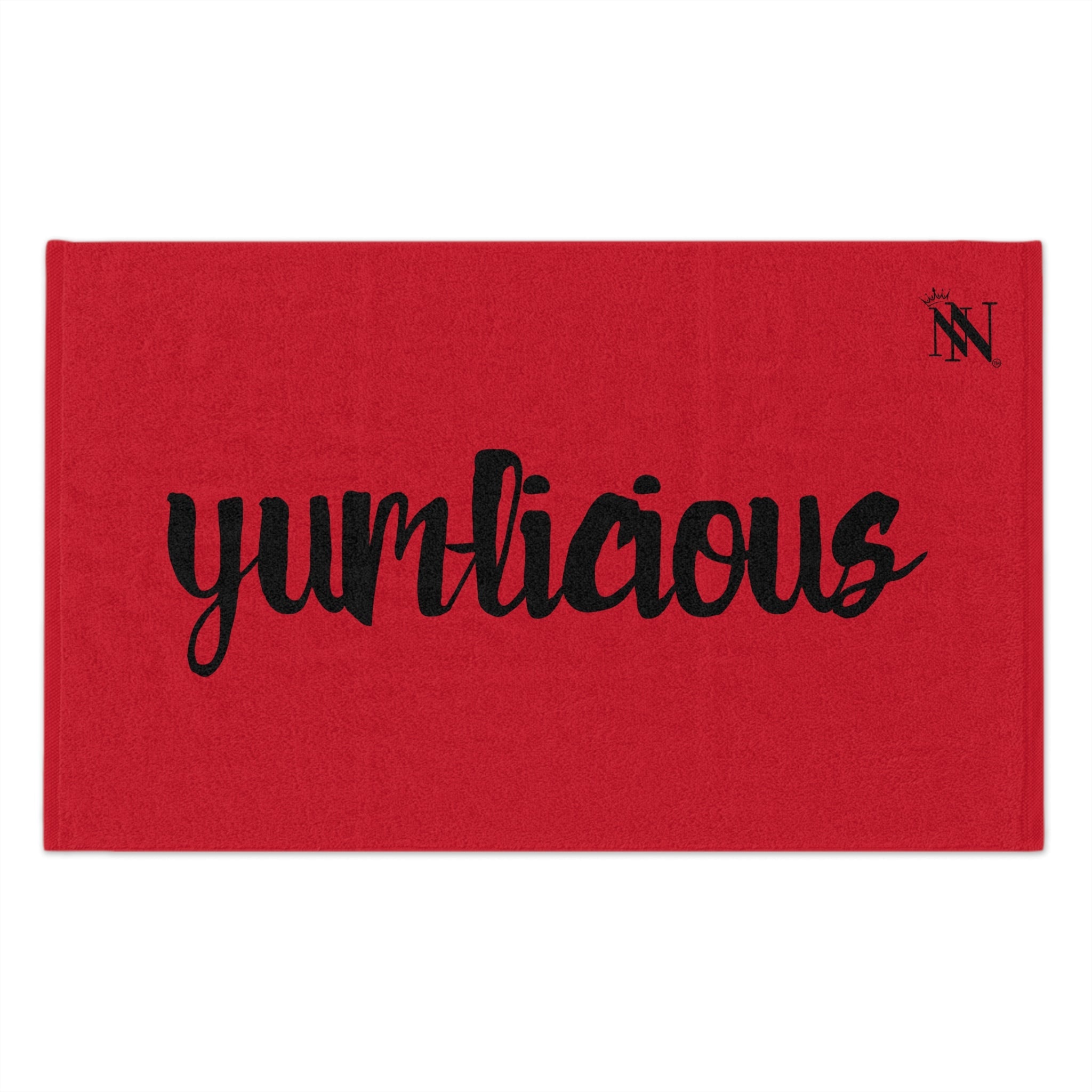 Yum-licious Red | Mix & Match Soft Fun-Flirty Lovers’ Towels
