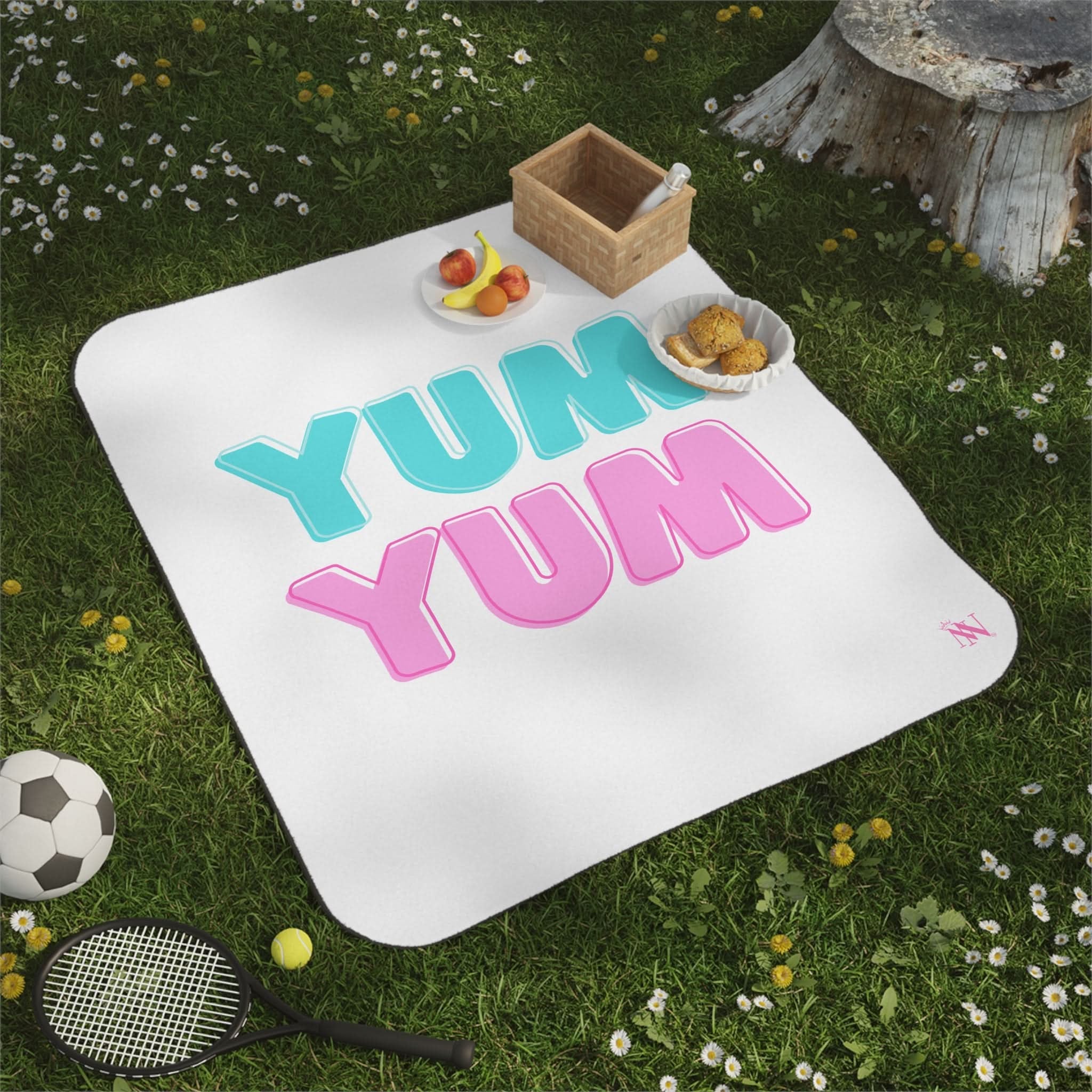 Yum Yum | Mix Match Fun-Flirty Lovers’ Water-Resistant Blankets