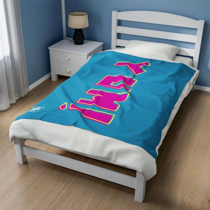 Yum! Teal | Mix & Match Soft Fun-Flirty Lovers’ Blankets