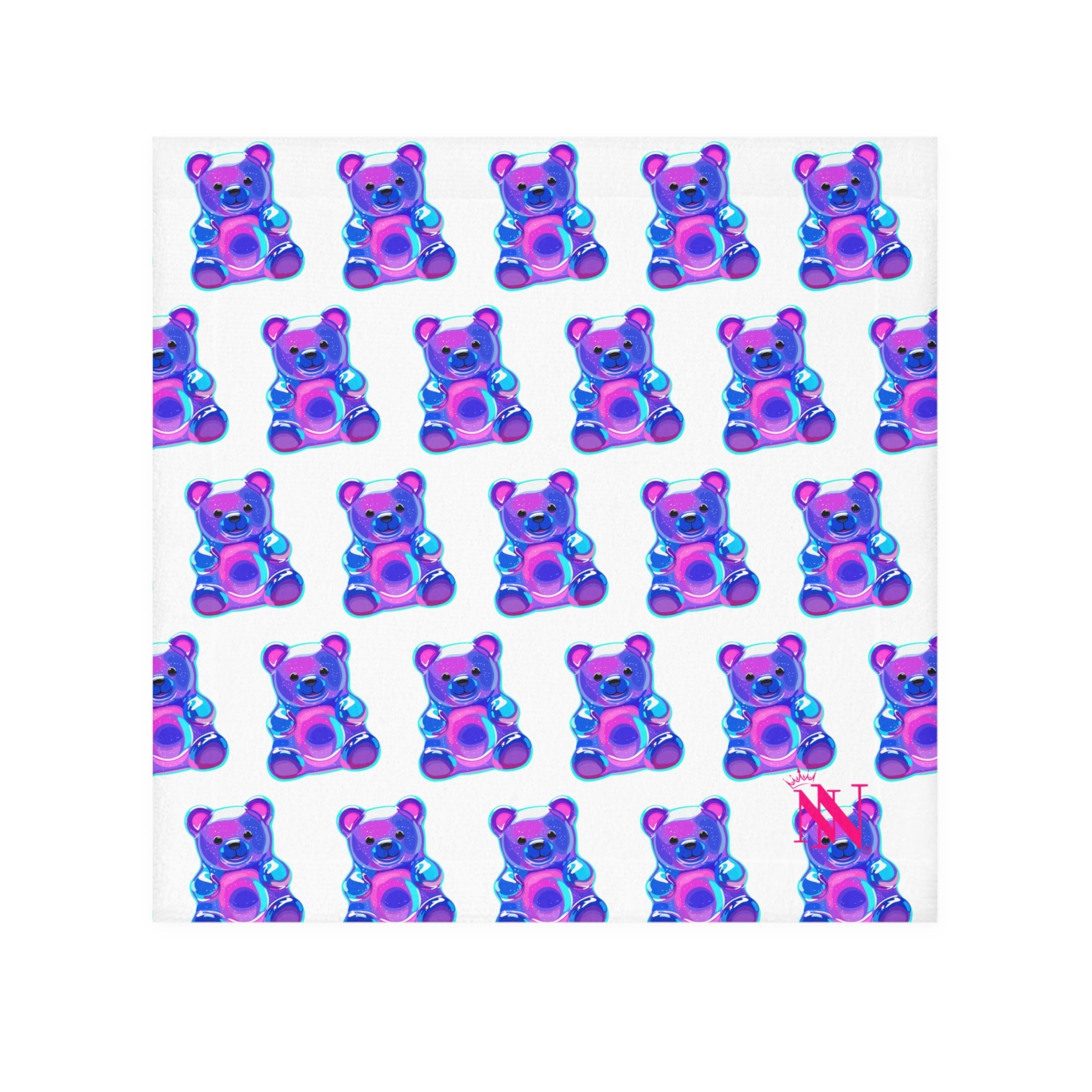 Yummy Bear Pattern | Mix & Match Lils’ Fun-Flirty Lovers’ Towels