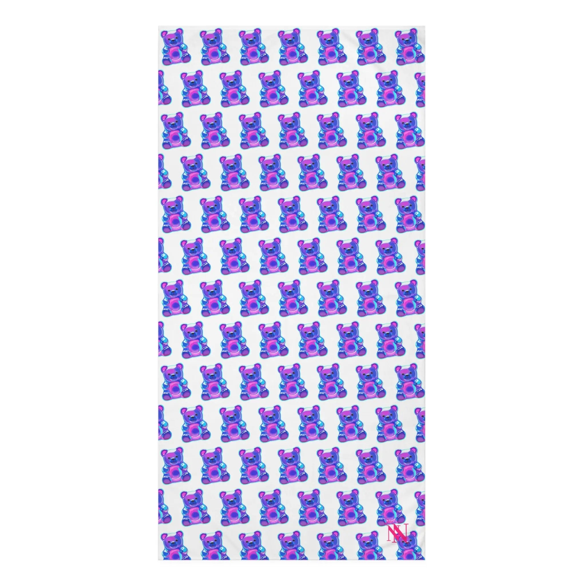 Yummy Bear Pattern | Mix & Match XL Fun-Flirty Lovers’ Towels