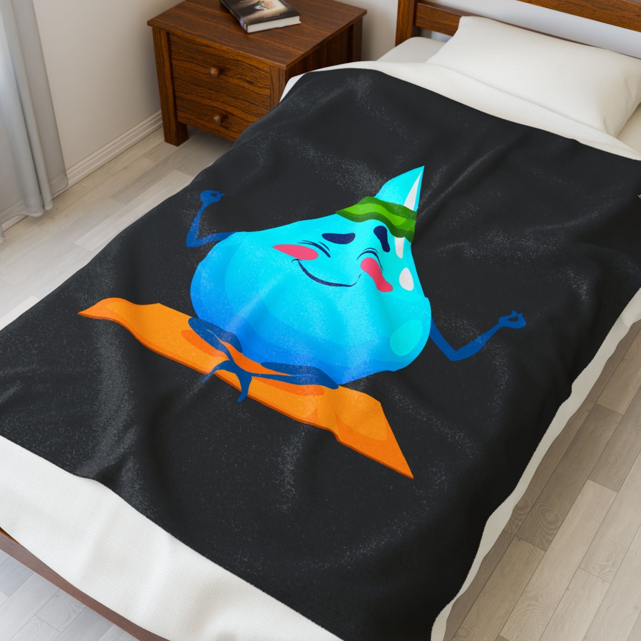 Zen Rain Drop | Mix & Match Fun-Flirty Lovers’ Blankets