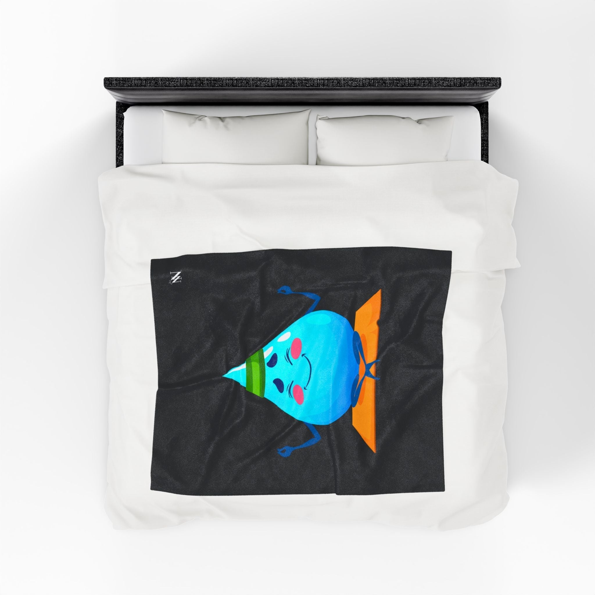 Zen Rain Drop | Mix & Match Fun-Flirty Lovers’ Blankets