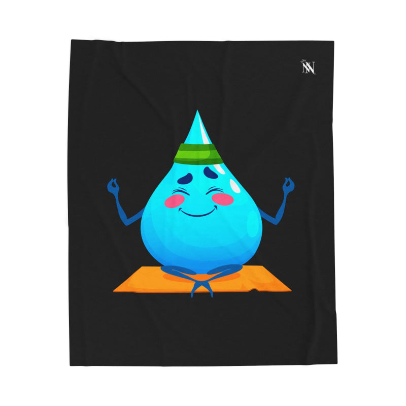 Zen Rain Drop | Mix & Match Fun-Flirty Lovers’ Blankets