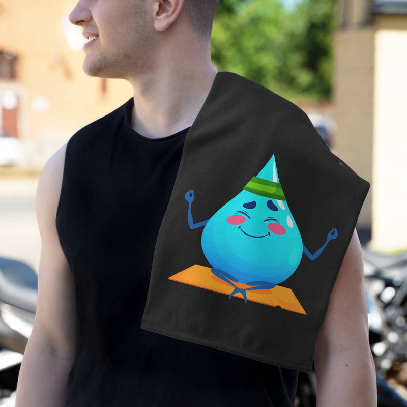 Zen Rain Drop | Mix & Match Soft Fun-Flirty Lovers’ Towels