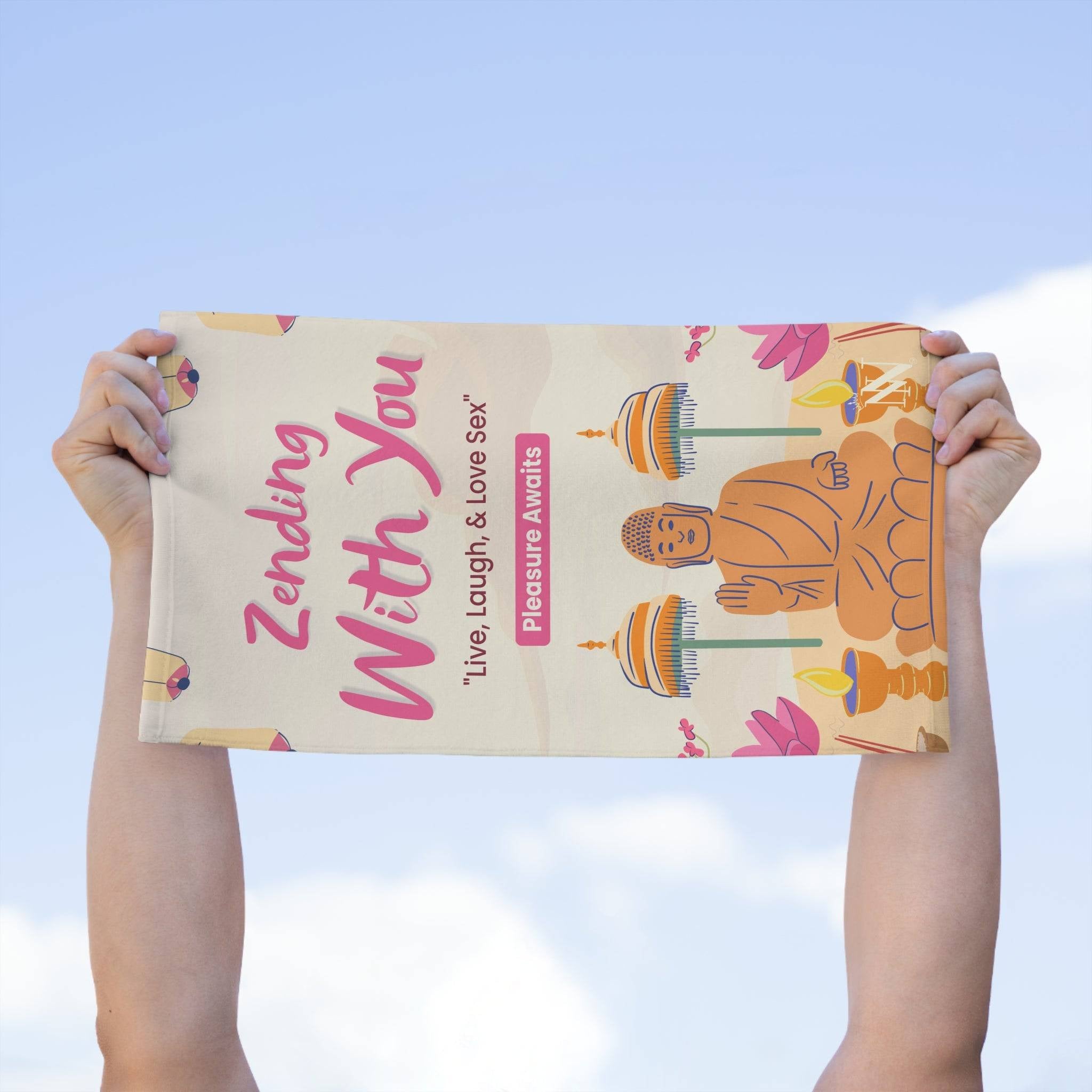 Zending With You | Mix & Match Soft Fun-Flirty Lovers’ Towels