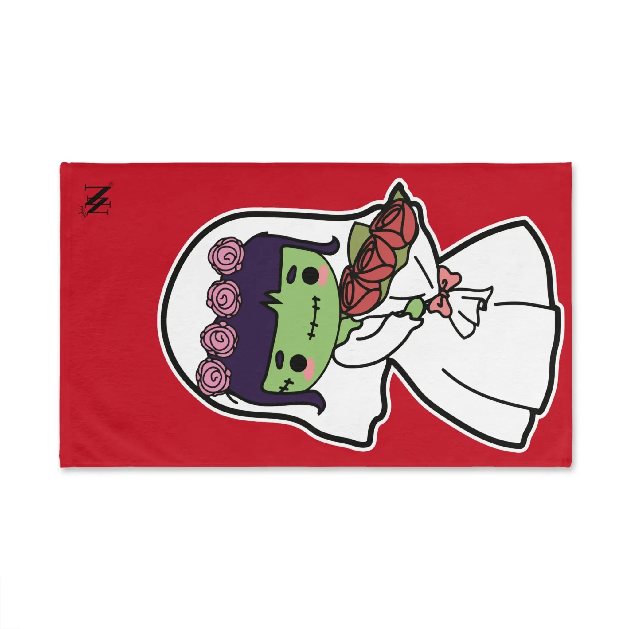 Zombie Bride Red | Mix & Match Original Fun-Flirty Lovers’ Towels