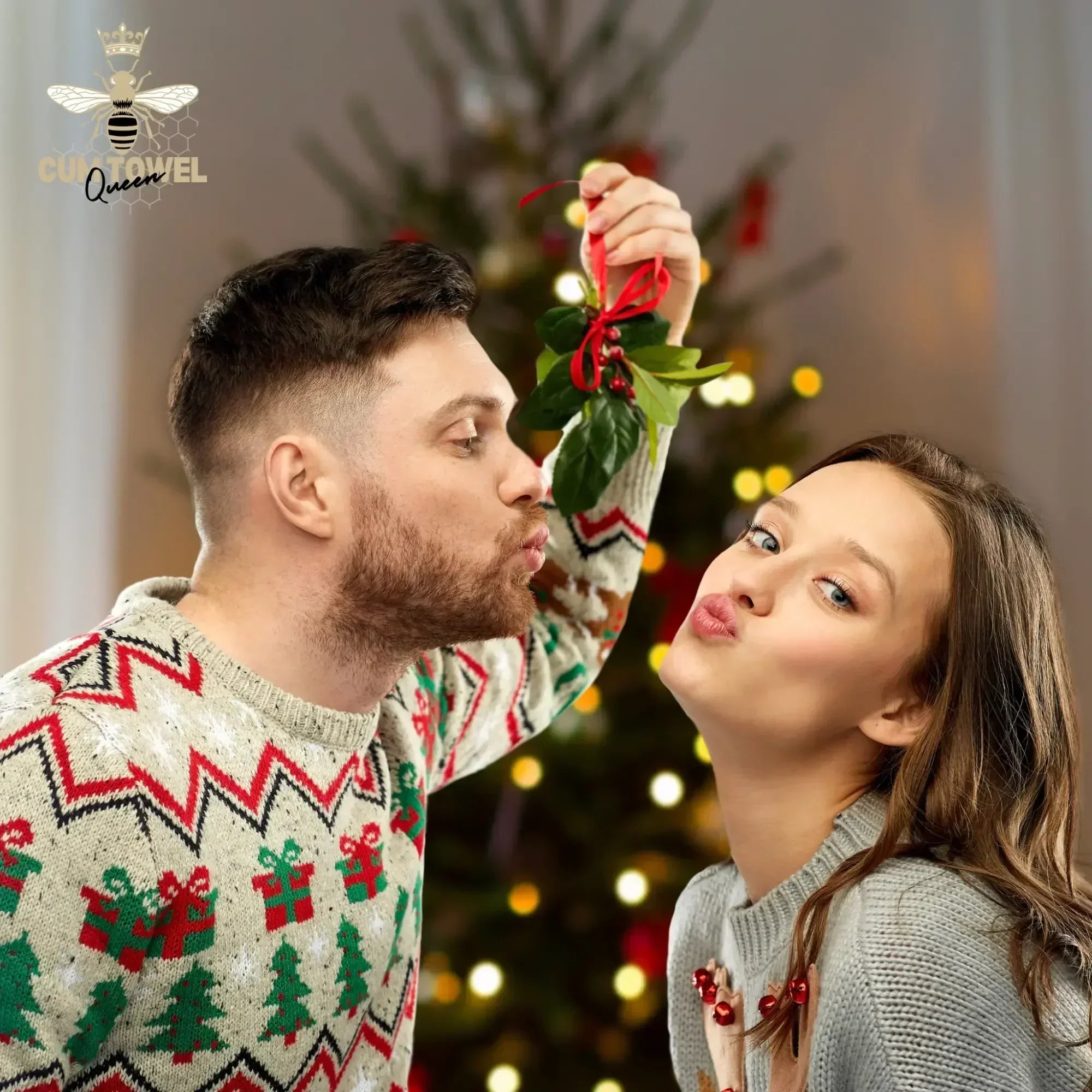 A Naughty Mistletoe Game for Lovers to Play