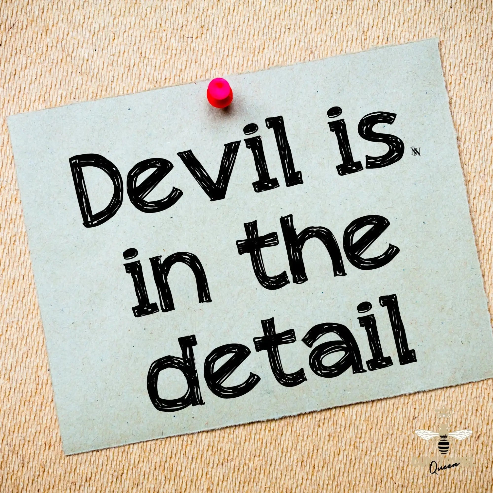 The Devil Is in the Details