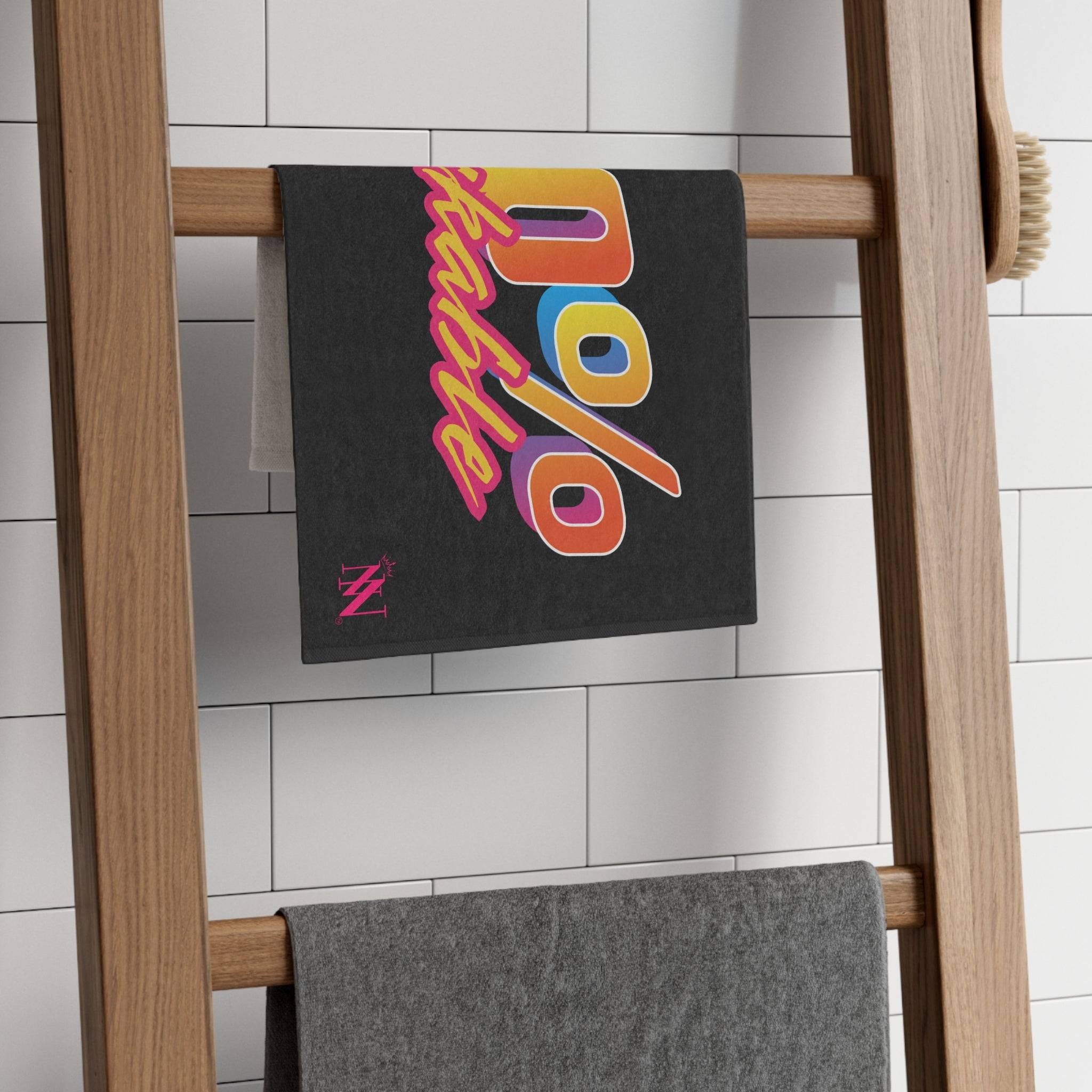 100% Fuckable Black Mix & Match Soft Sex Towels | Flirty Lovers’ Gifts