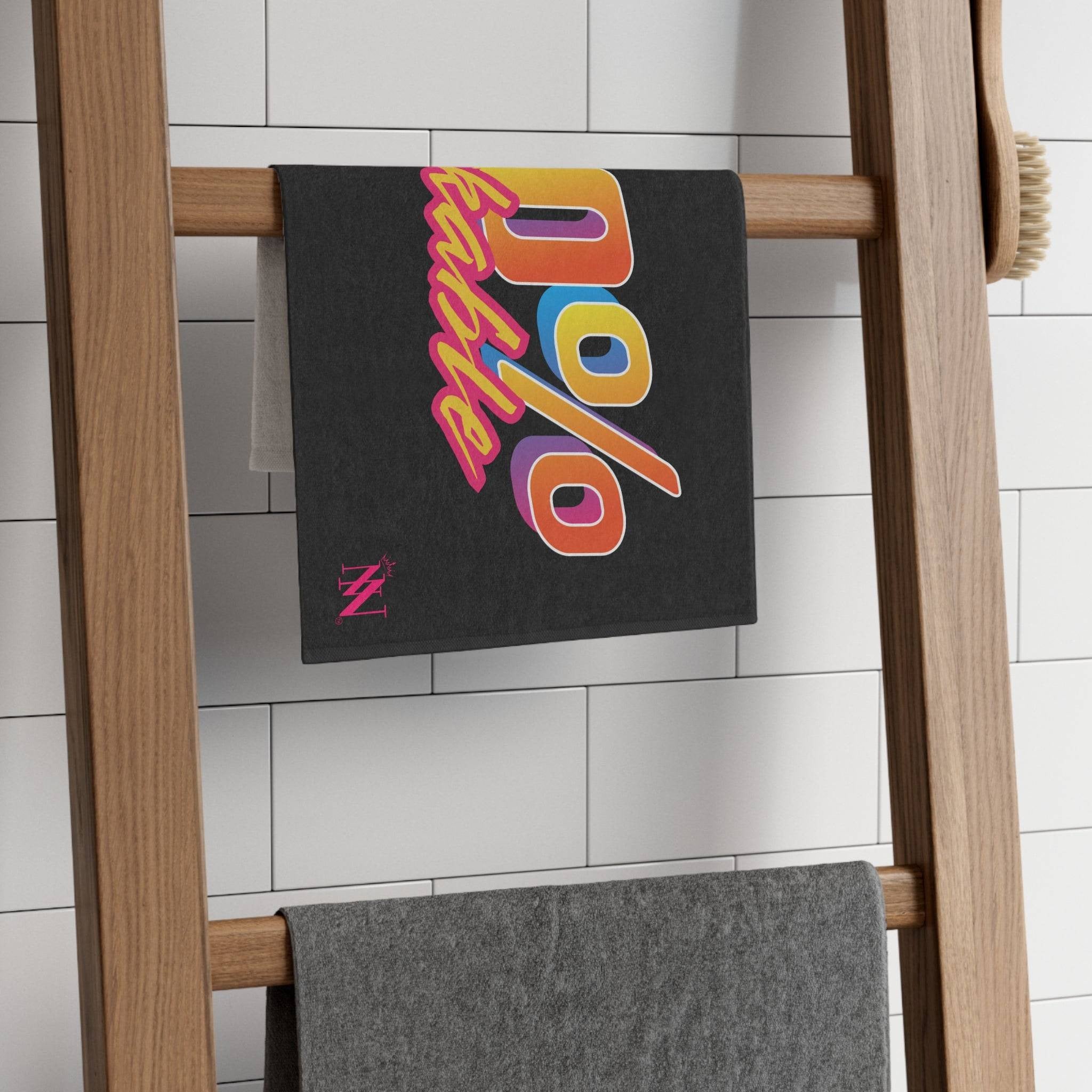 100% Lickable Black Mix & Match Soft Sex Towels | Flirty Lovers’ Gifts