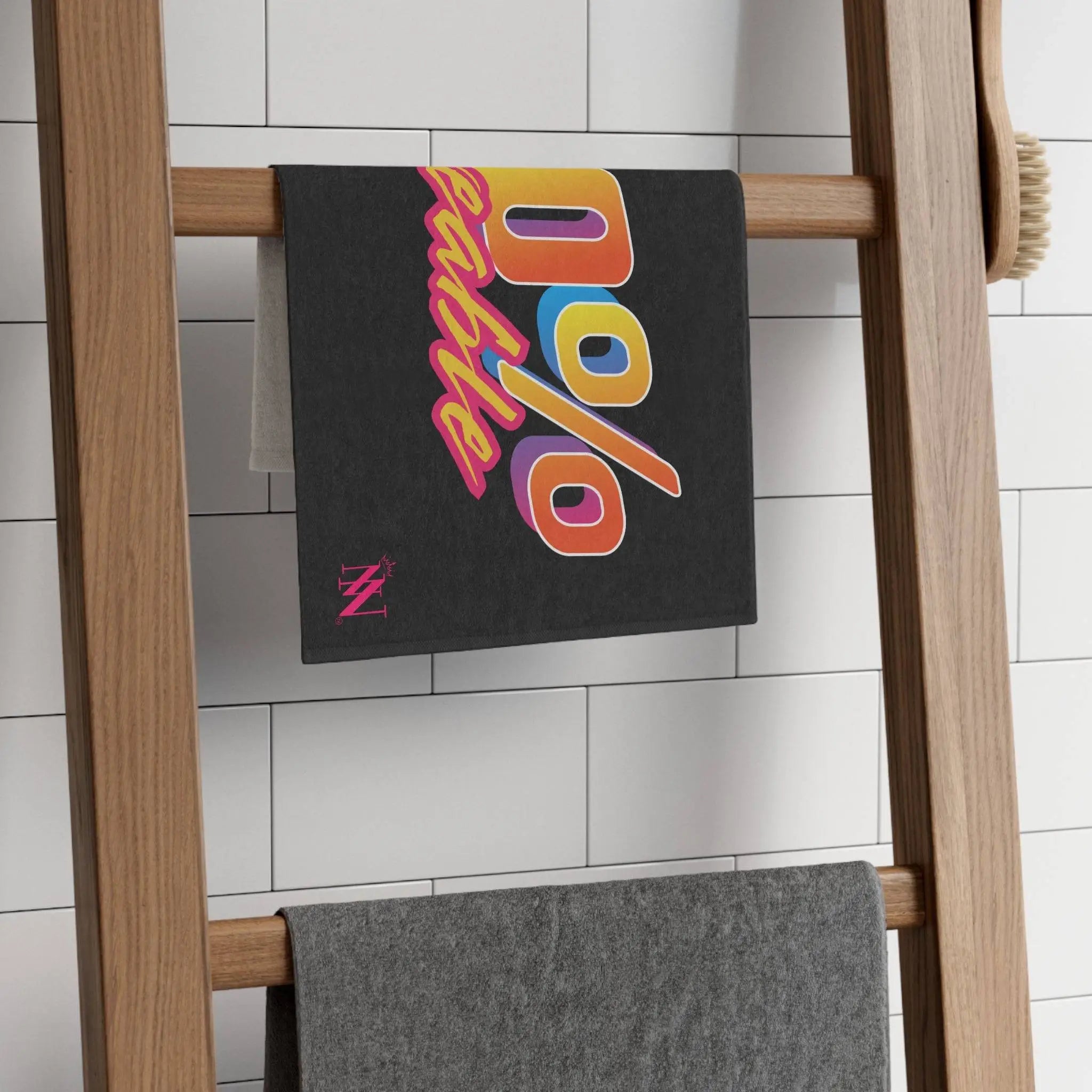 100% Loveable Black Mix & Match Soft Sex Towels | Flirty Lovers’ Gifts