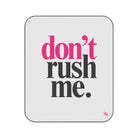 Don’t Rush Me | Mix Match Fun-Flirty Lovers’ Water-Resistant Blankets