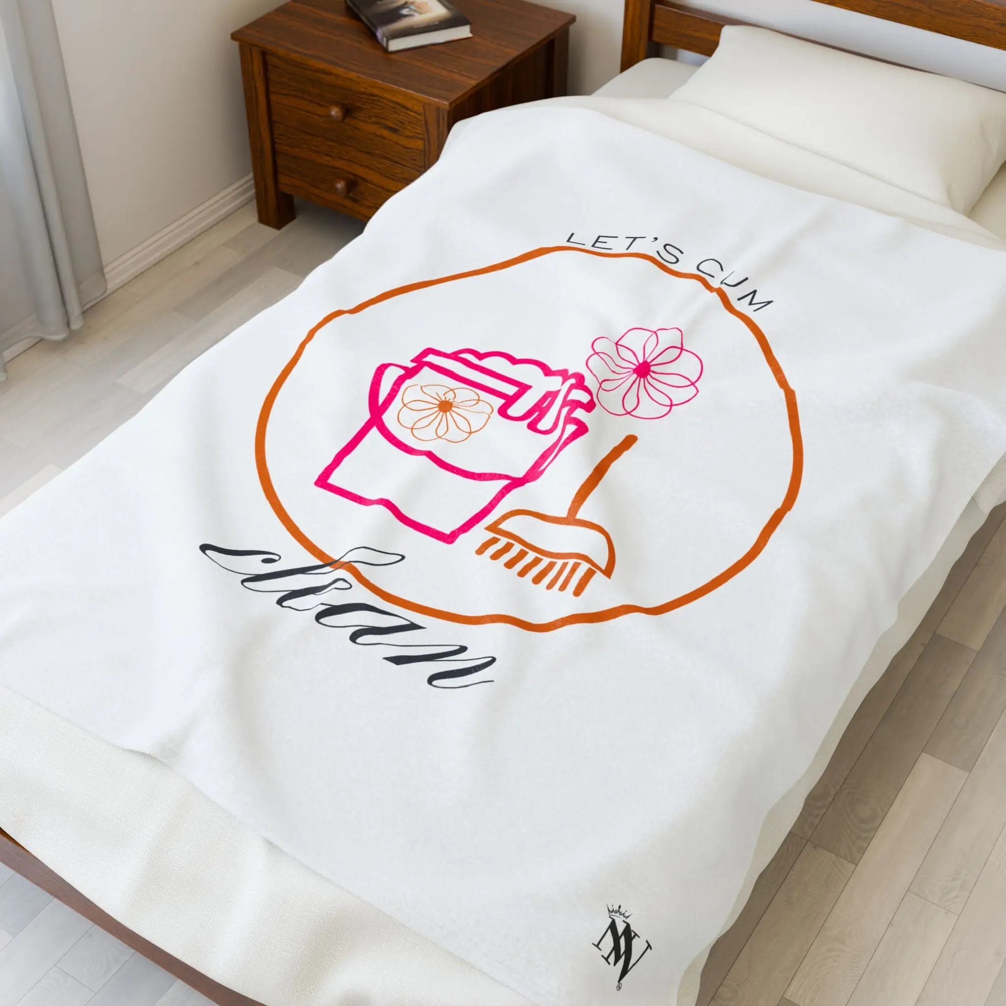 Let’s Cum Clean! | Mix & Match Soft Fun-Flirty Lovers’ Blankets