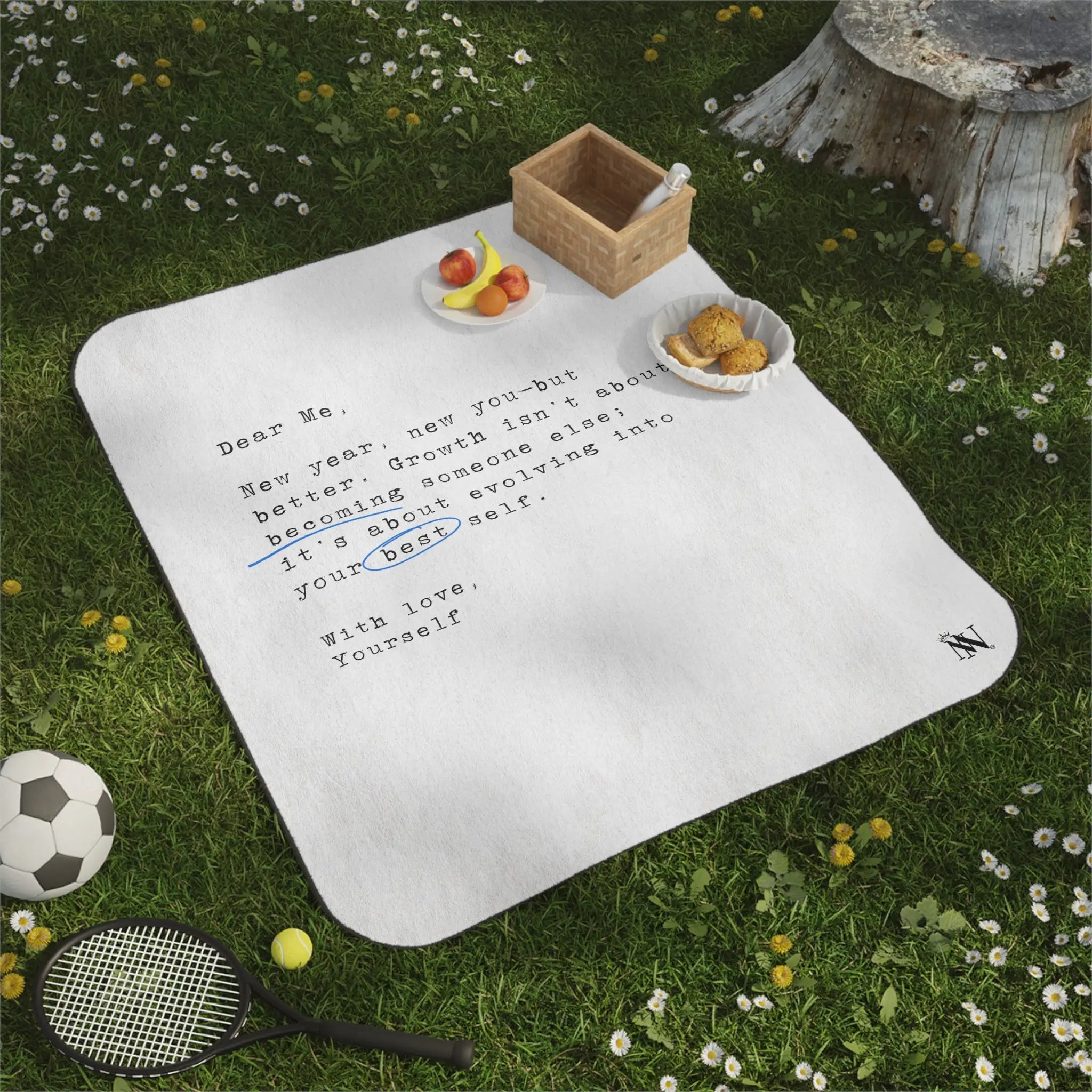 New Year New You | Mix Match Fun-Flirty Lovers’ Water-Resistant Blankets
