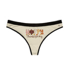 Cute Happy Thanksgiving | Mix & Match Women’s Fun-Flirty Lovers’ Thongs