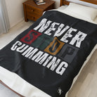 Never Stop Cumming | Mix & Match Velveteen Fun-Flirty Lovers’ Blankets