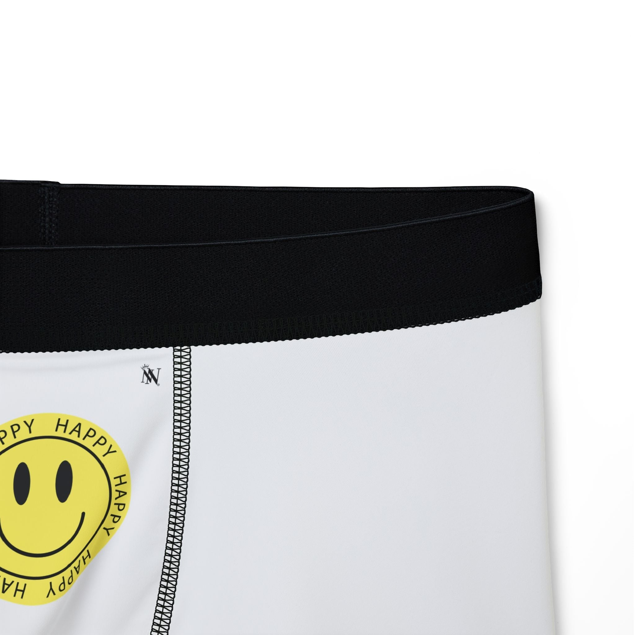 Happy Face Sticker Naughty Sex Gifts Humor Men’s Boxer Briefs