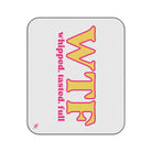 WTF Whipped Tasted Full | Mix Match Fun-Flirty Lovers’ Water-Resistant Blankets