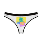 Here Cums Fun | Mix & Match Women’s Fun-Flirty Lovers’ Thongs