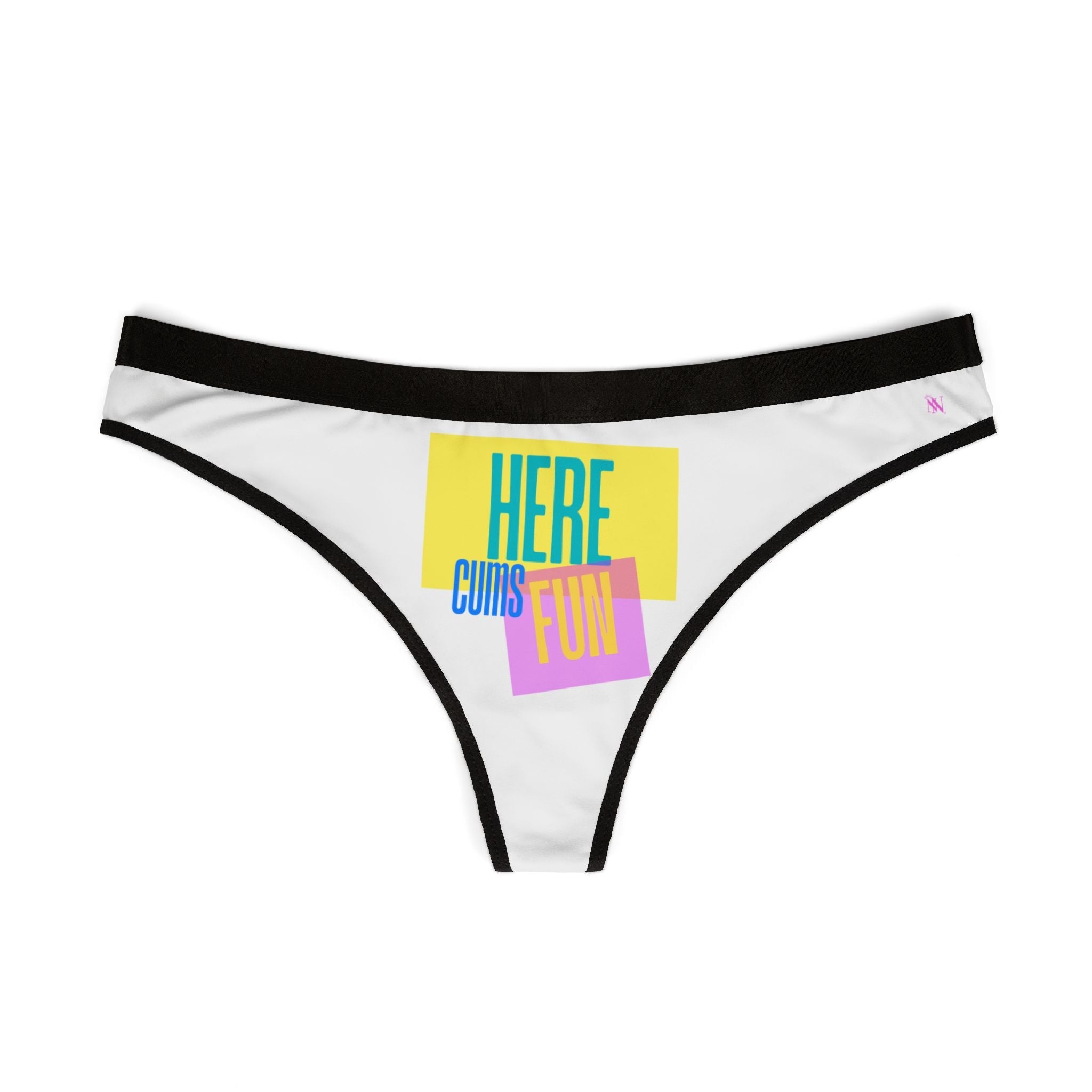 Here Cums Fun | Mix & Match Women’s Fun-Flirty Lovers’ Thongs