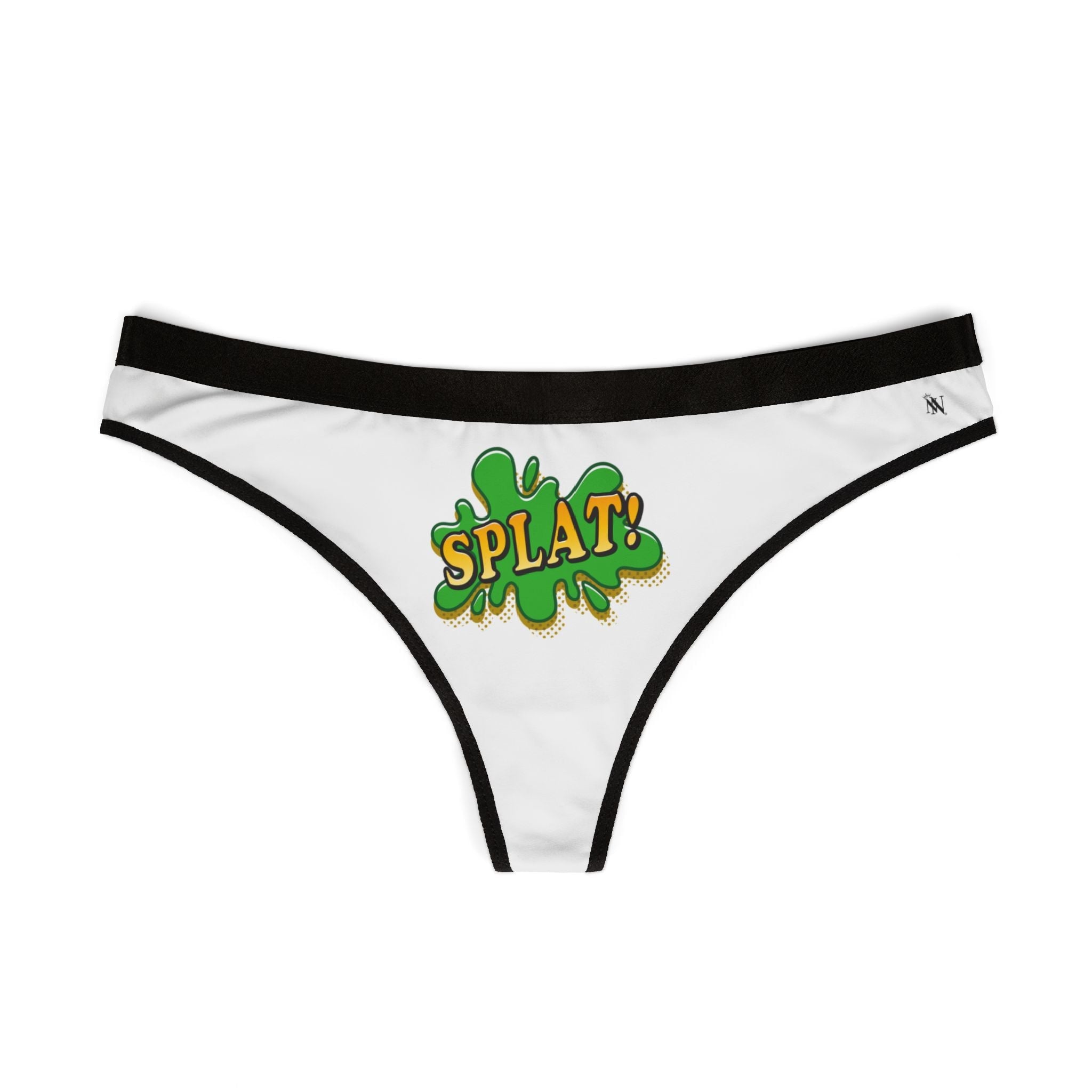 Splat! Cartoon Fun | Mix & Match Women’s Fun-Flirty Lovers’ Thongs