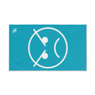 Angry Emoji Teal | Mix & Match Classic Fun-Flirty Lovers’ Towels