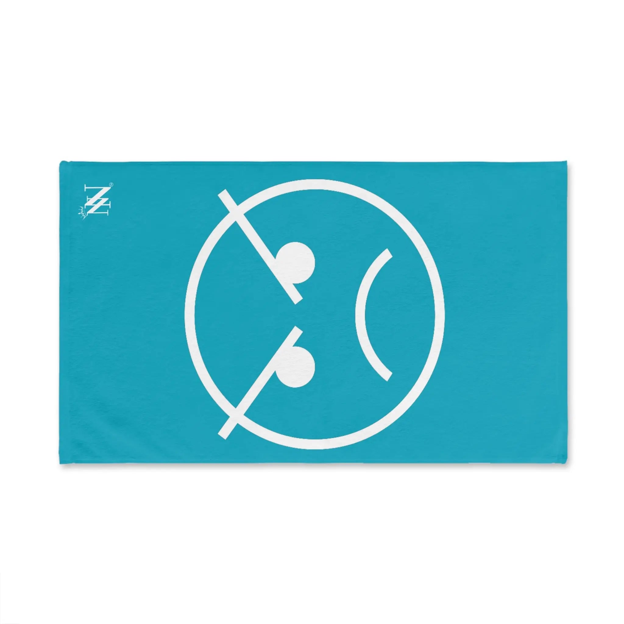 Angry Emoji Teal | Mix & Match Classic Fun-Flirty Lovers’ Towels