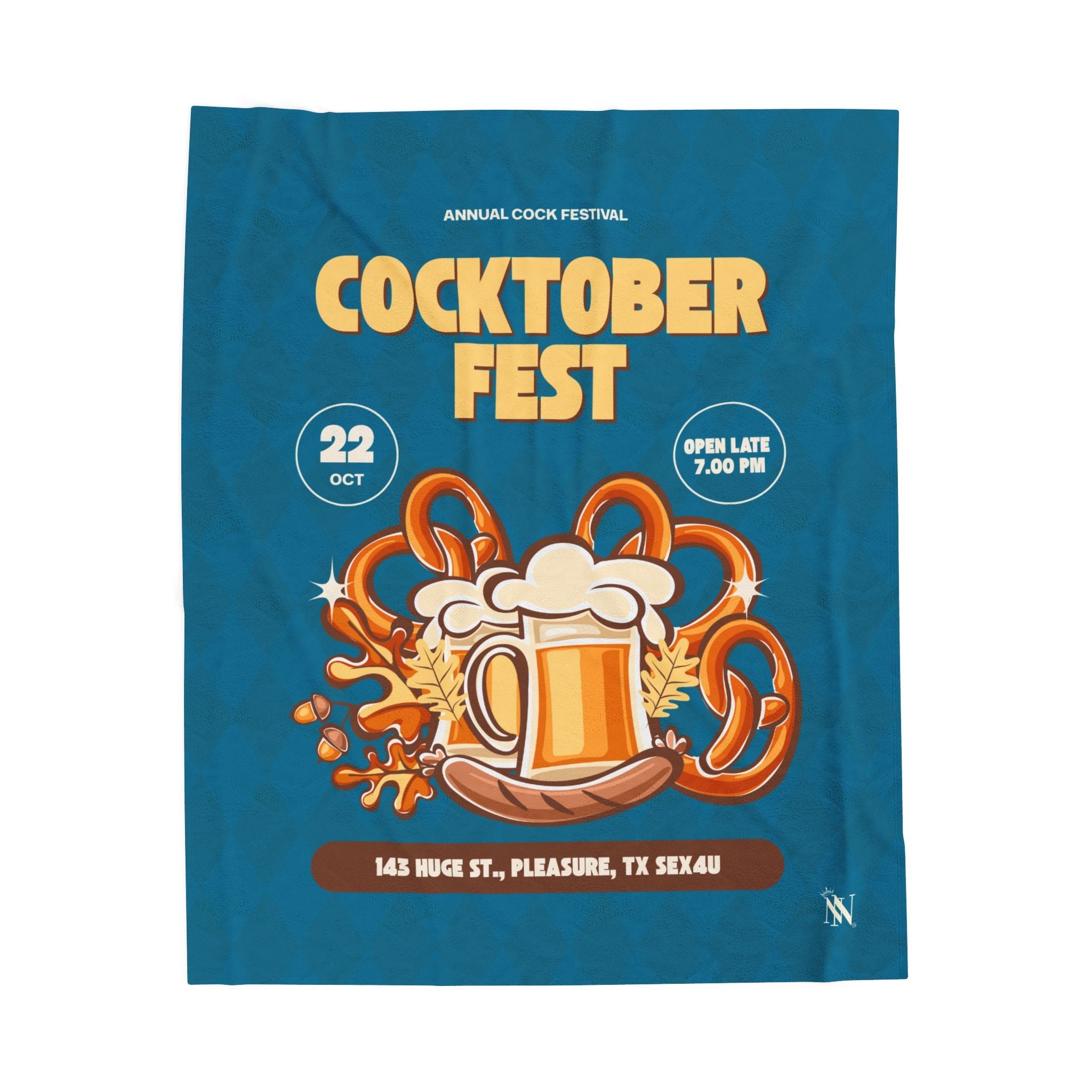 Cocktober Fest | Mix & Match Velveteen Fun-Flirty Lovers’ Blankets